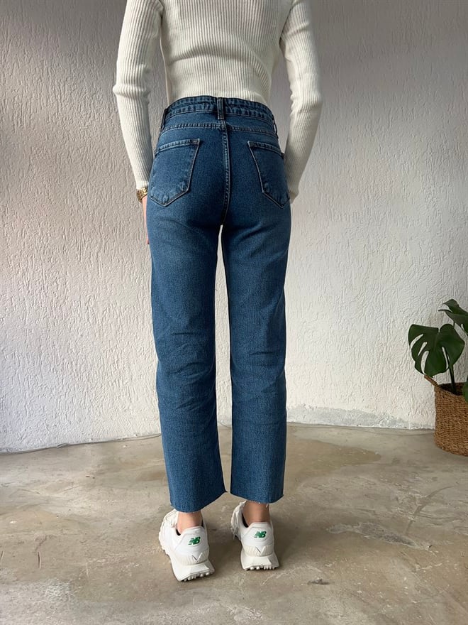 Boru Paça Kesik Jean  - Dominatrend
