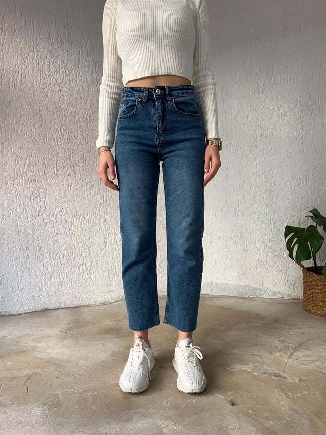 Boru Paça Kesik Jean  - Dominatrend