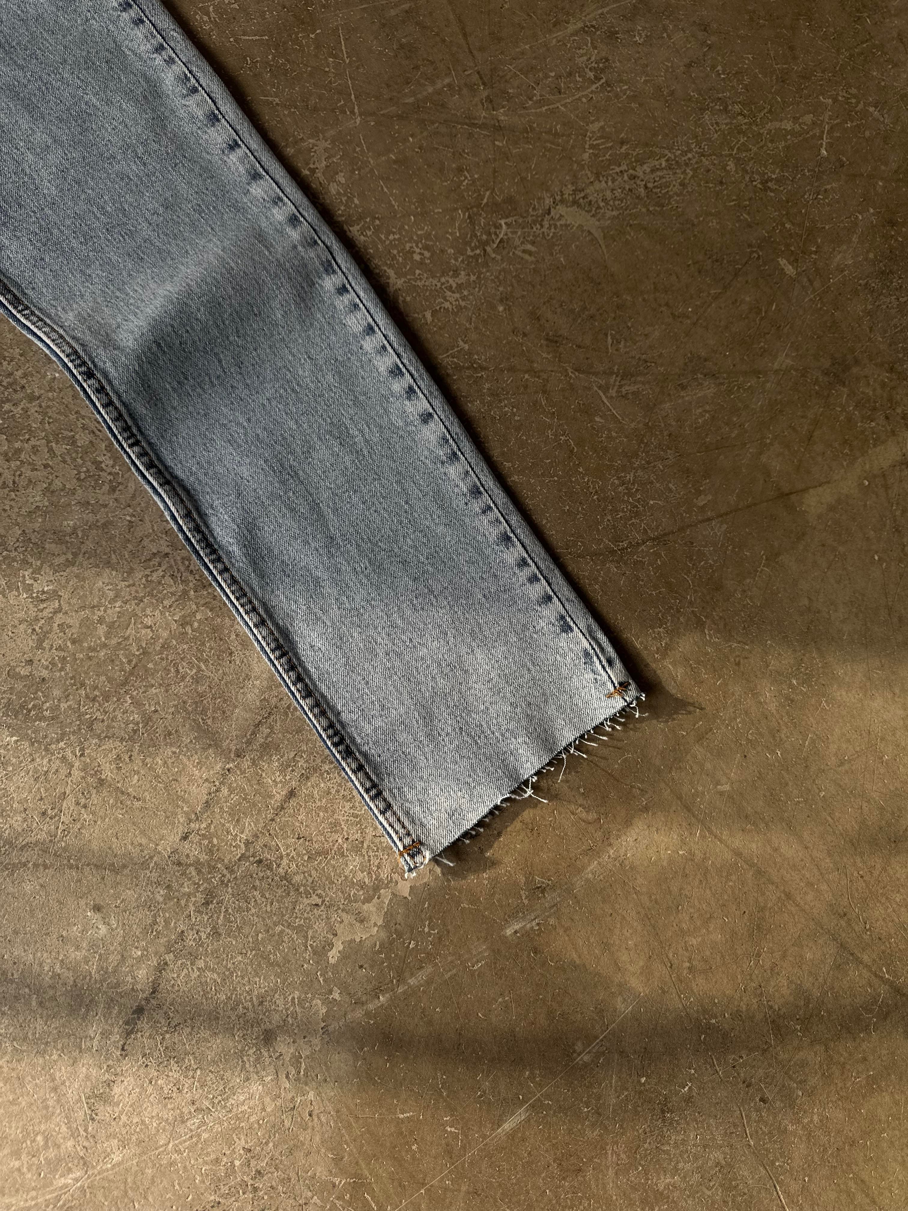 Crop Straight Fit Jean - Mavi - Dominatrend