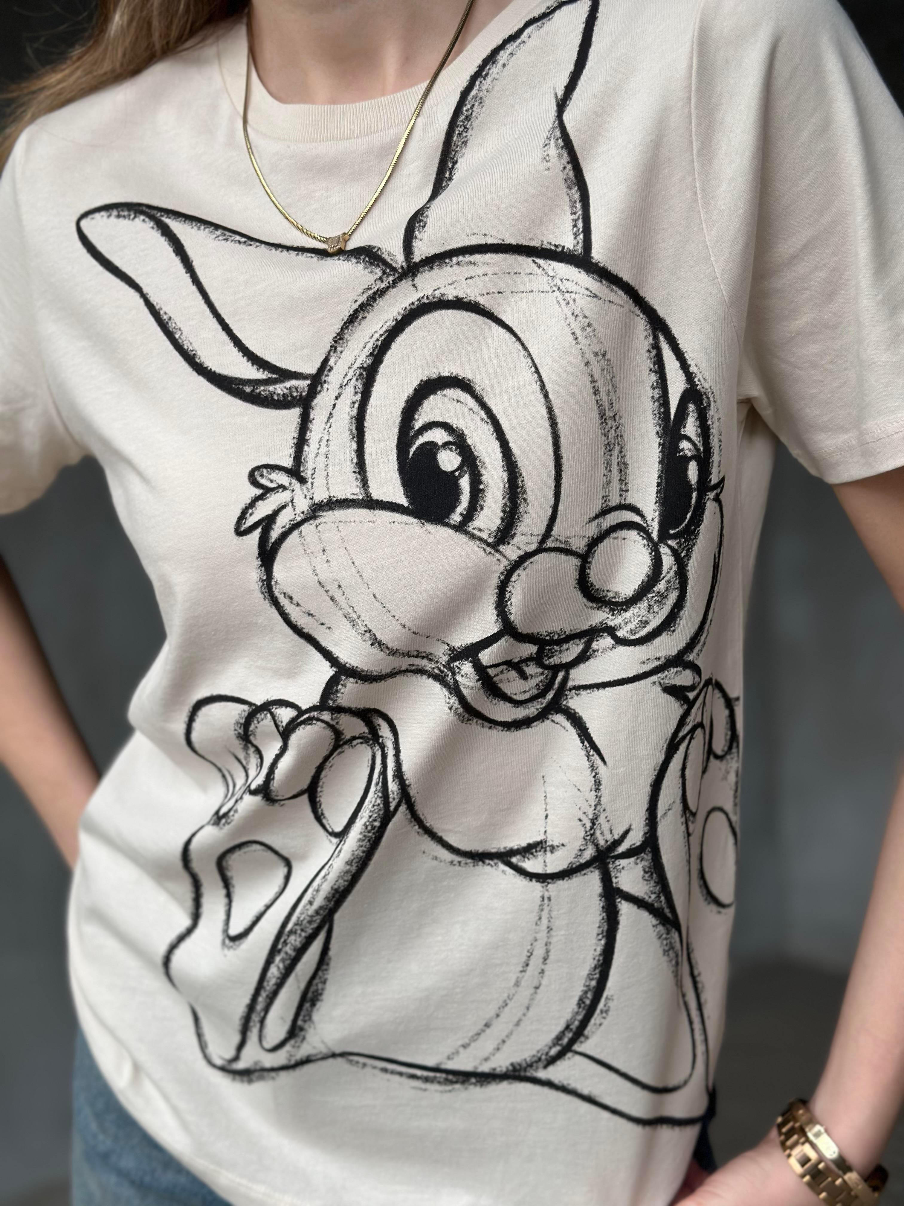 Disney Baby Bambi Baskılı Regular Fit Tshirt - Dominatrend