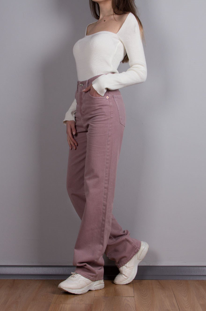 Gül Kurusu Straight Jean - Dominatrend