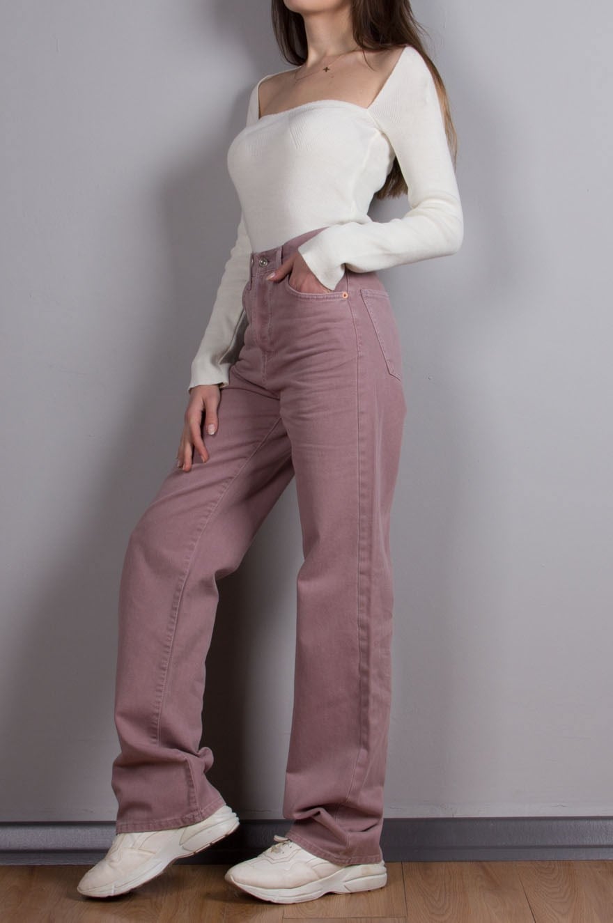 Gül Kurusu Straight Jean - Dominatrend