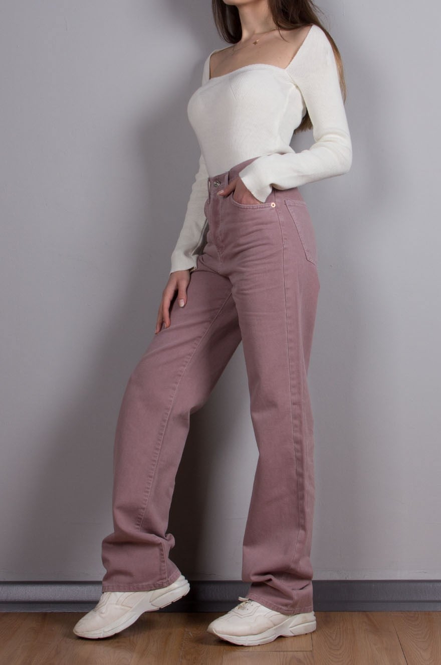 Gül Kurusu Straight Jean - Dominatrend