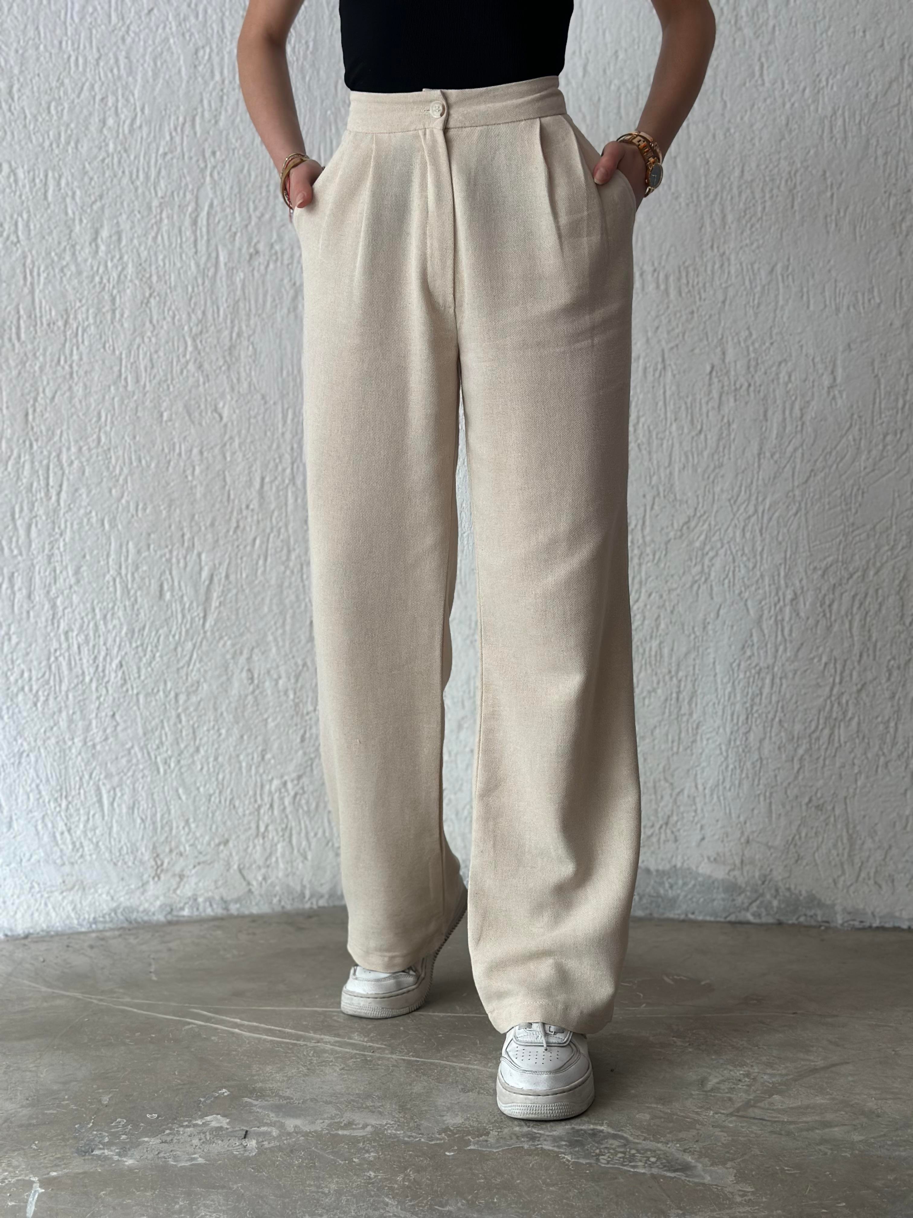 Ham Keten Palazzo - Dominatrend