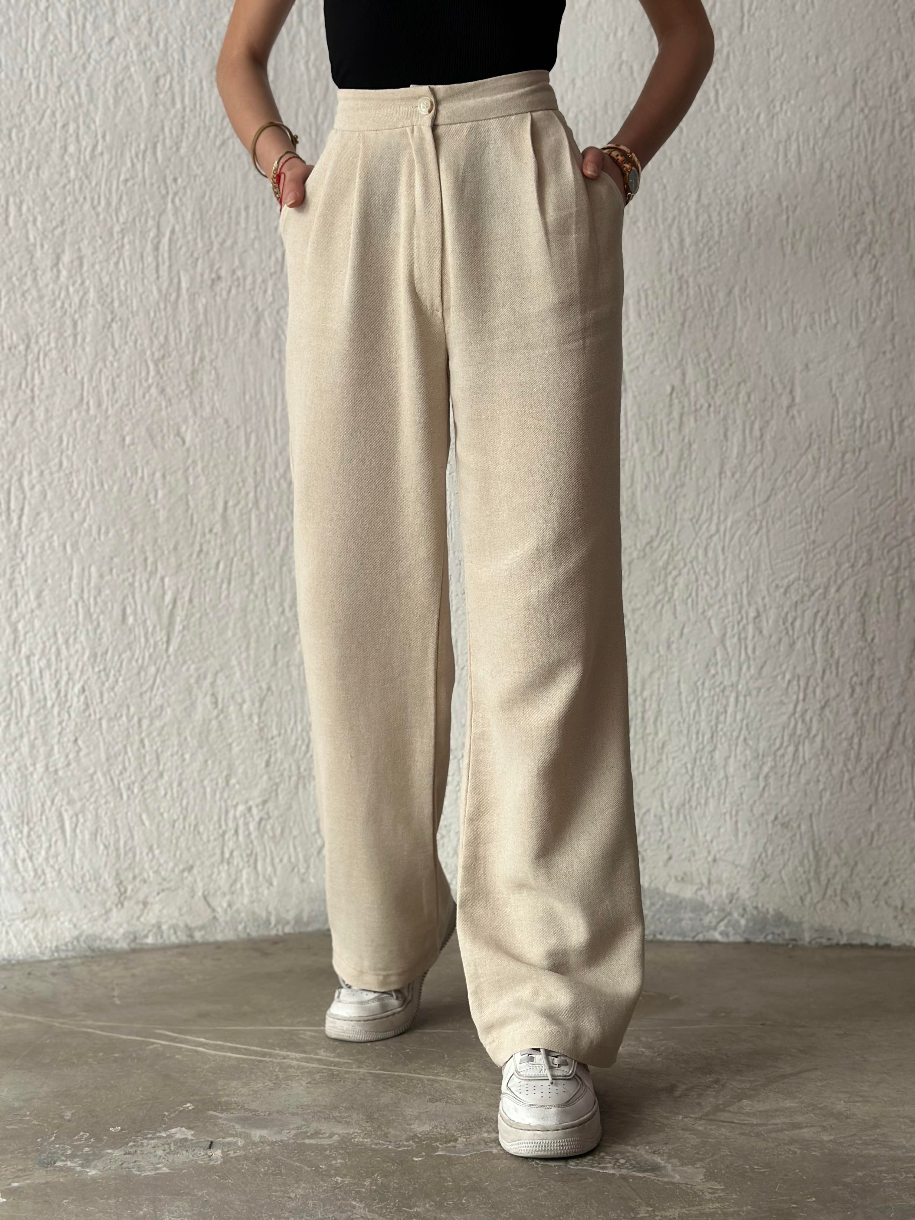 Ham Keten Palazzo - Dominatrend