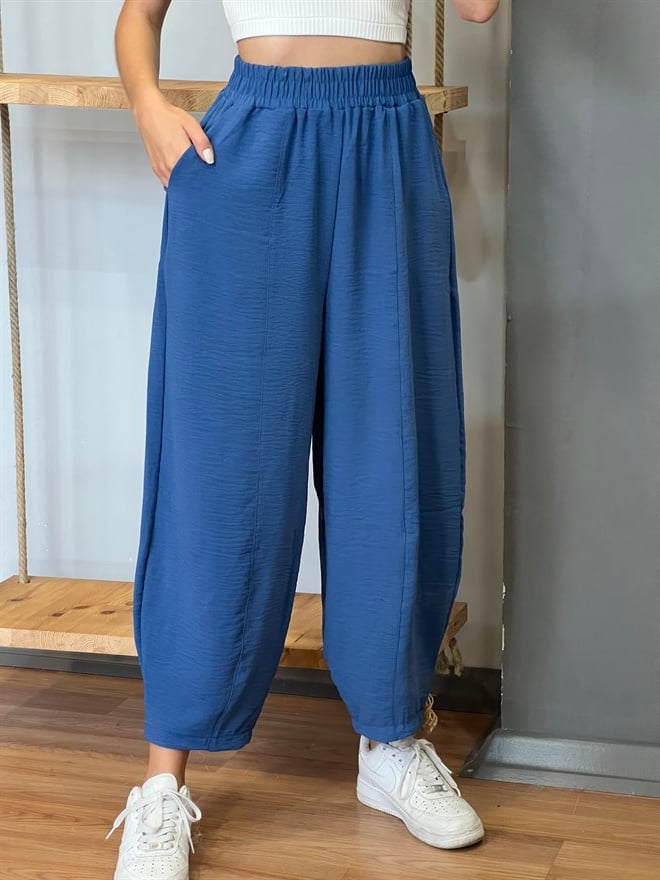 İndigo Şalvar Pantolon  - Dominatrend