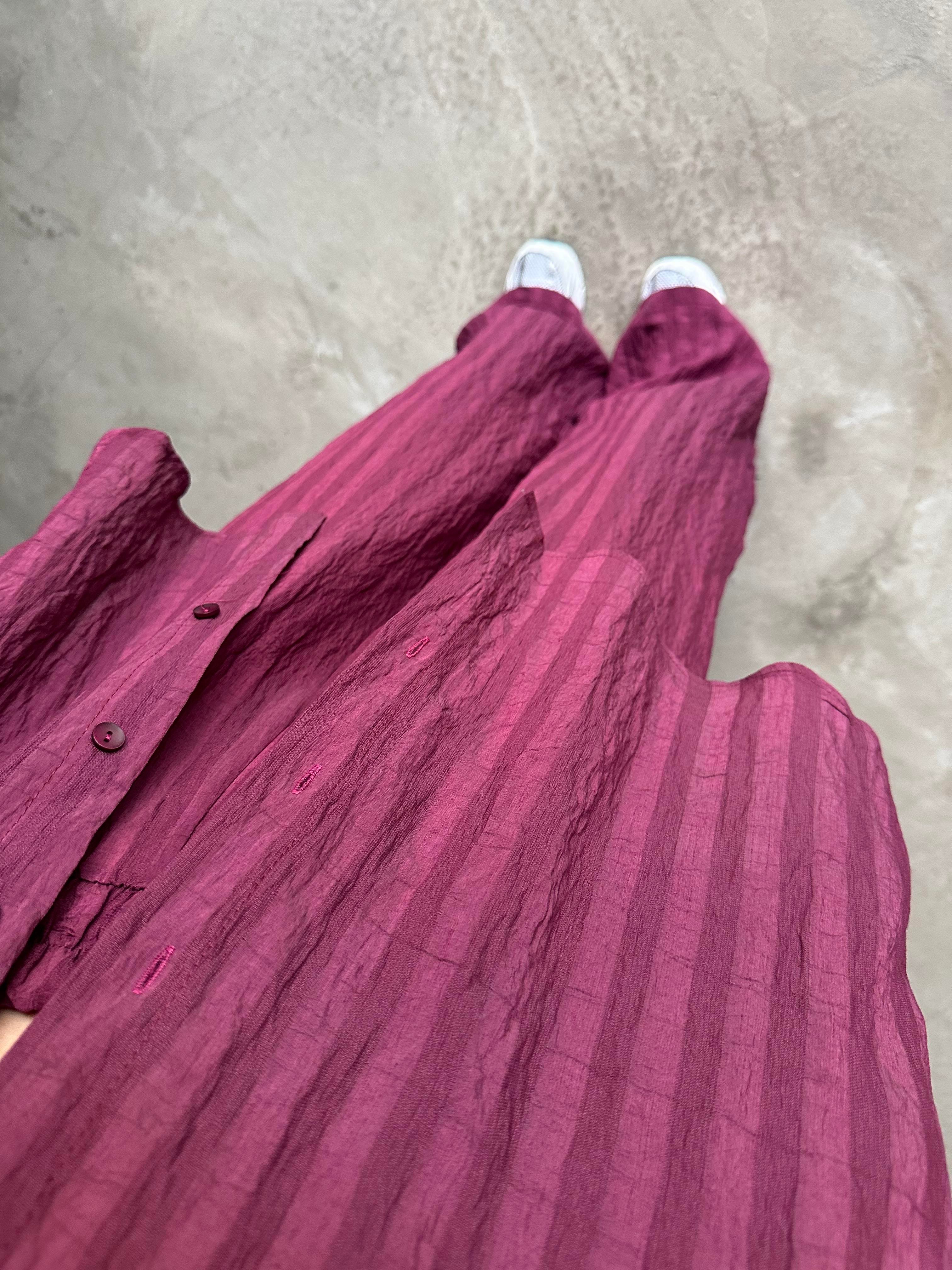İthal Viskon Takım Bordo - Dominatrend
