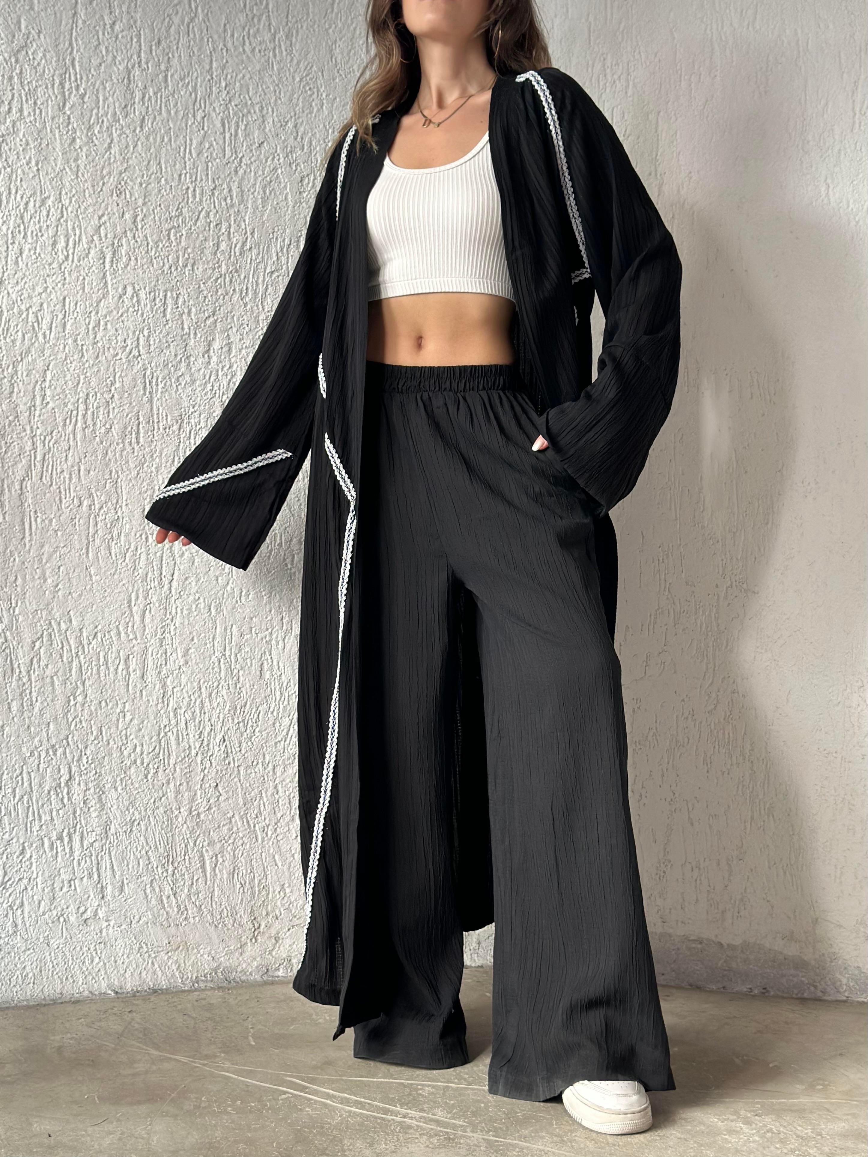Kimono Pantolon Takım - Dominatrend