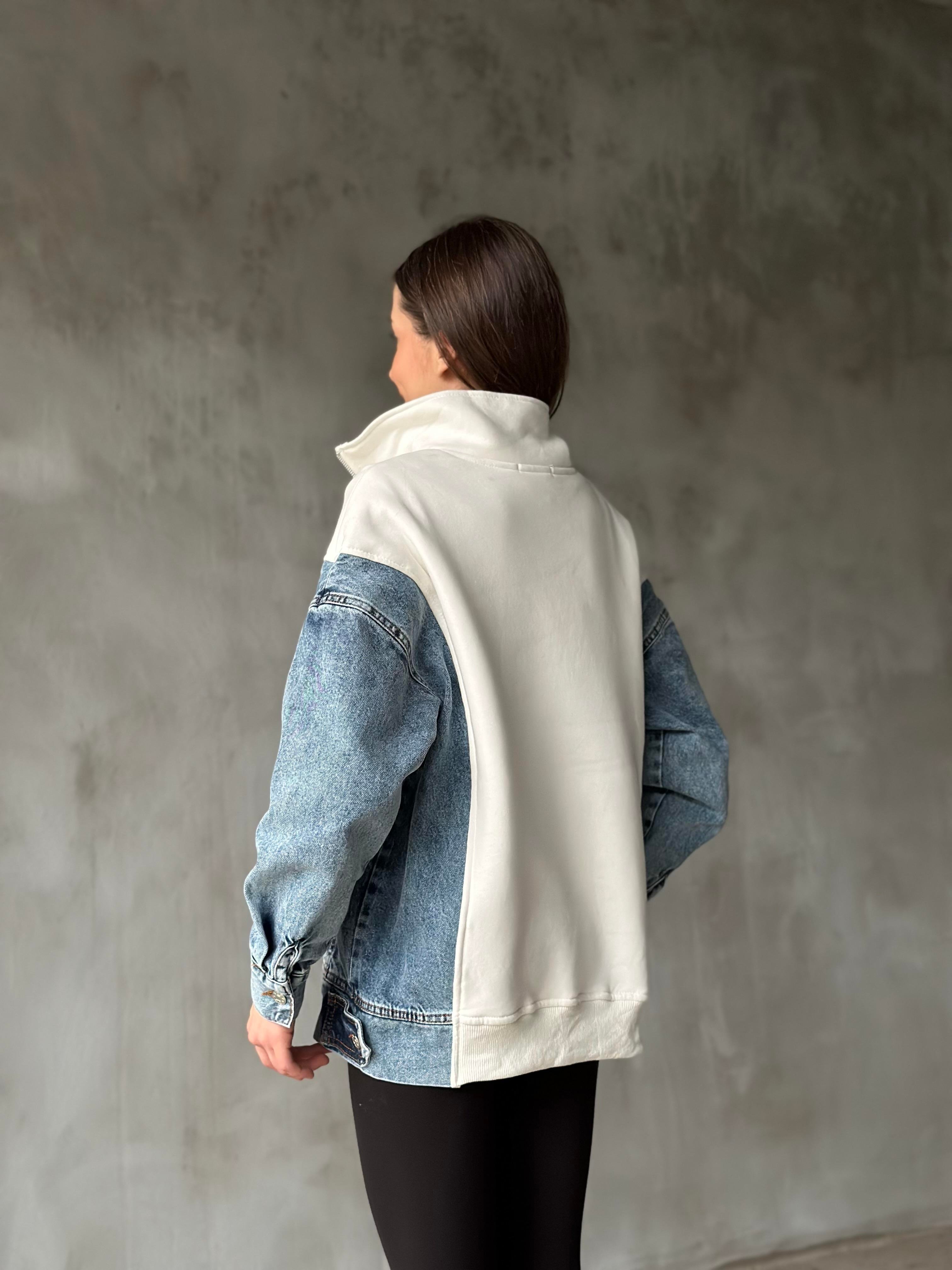 Kot Detay Oversize Sweatsirt - Dominatrend