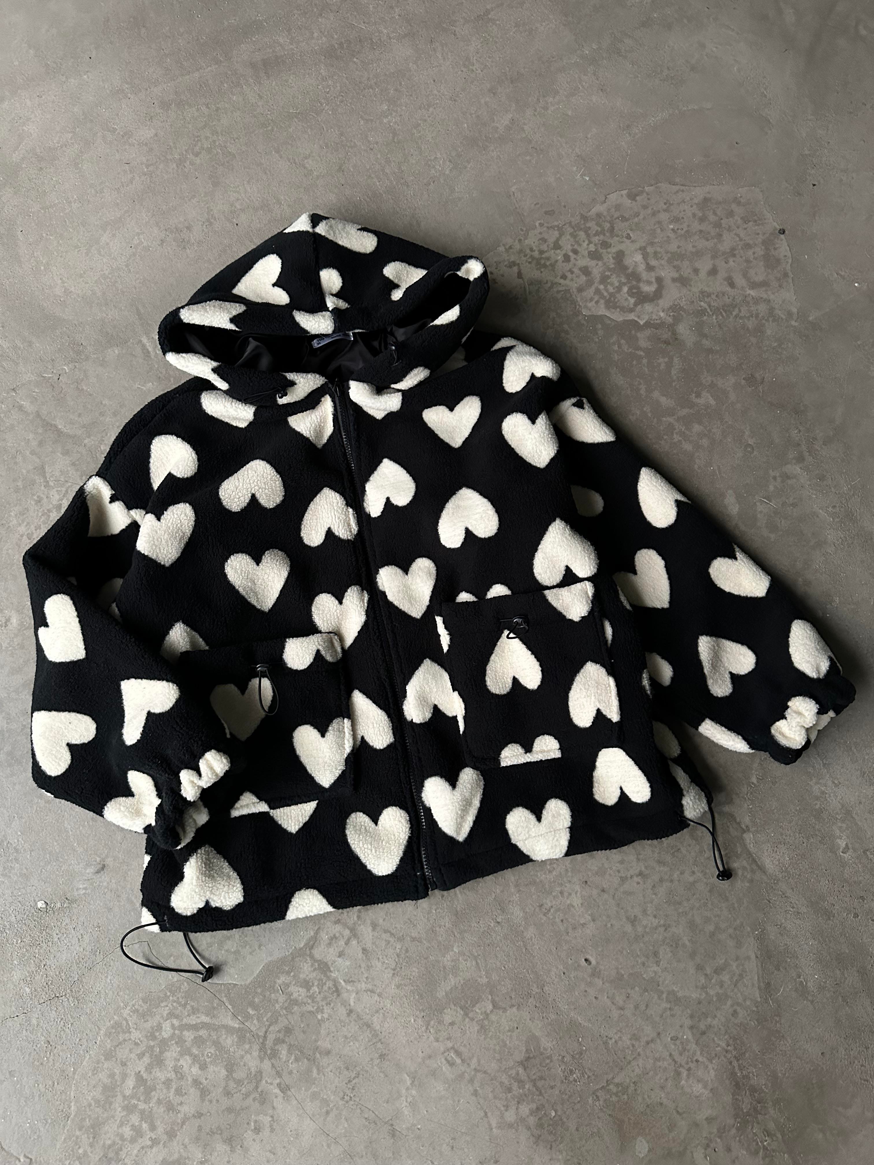 Love Kalpli Teddy Mont - Siyah - Dominatrend