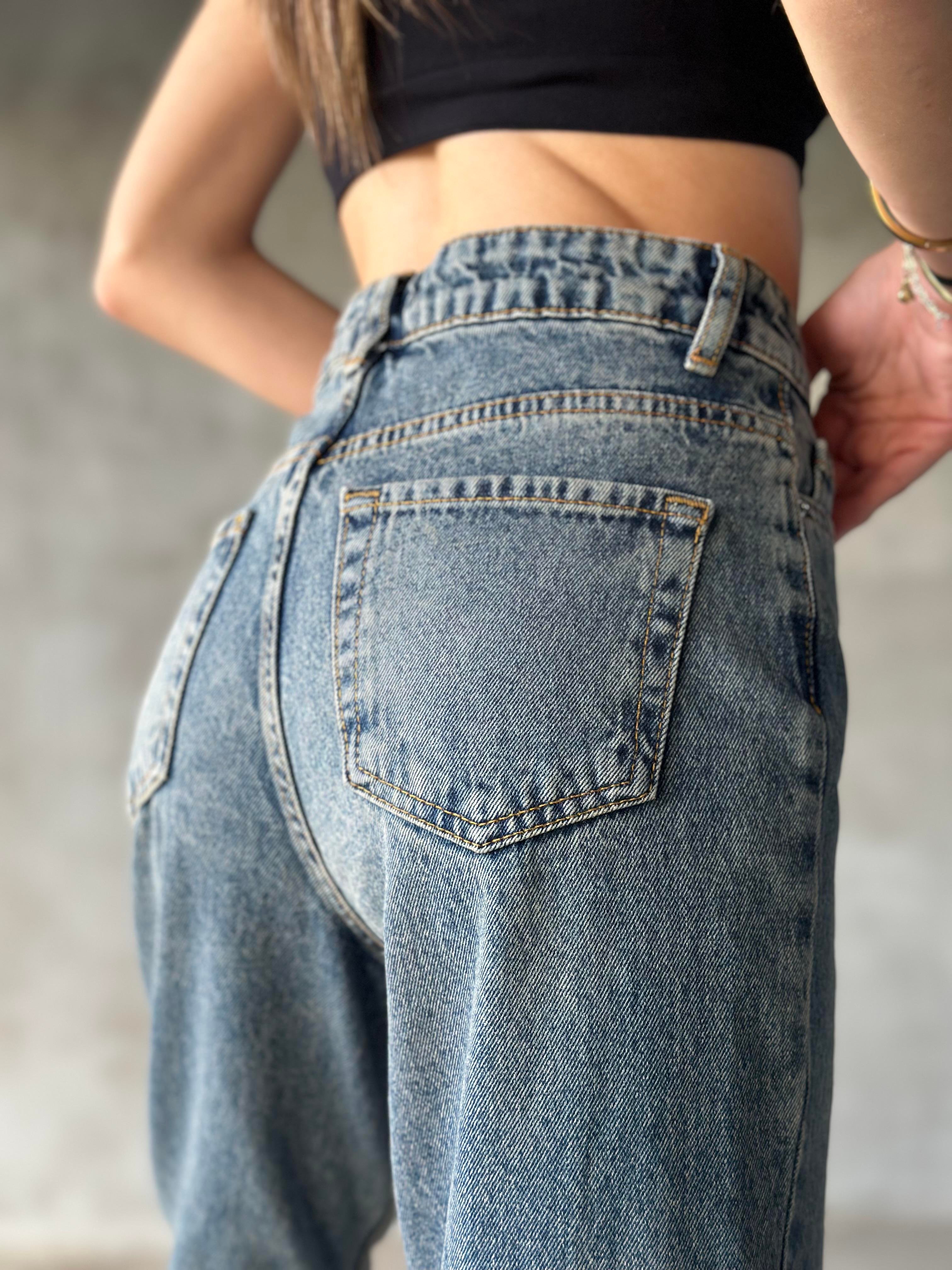 Mom Jean Mavi - Dominatrend