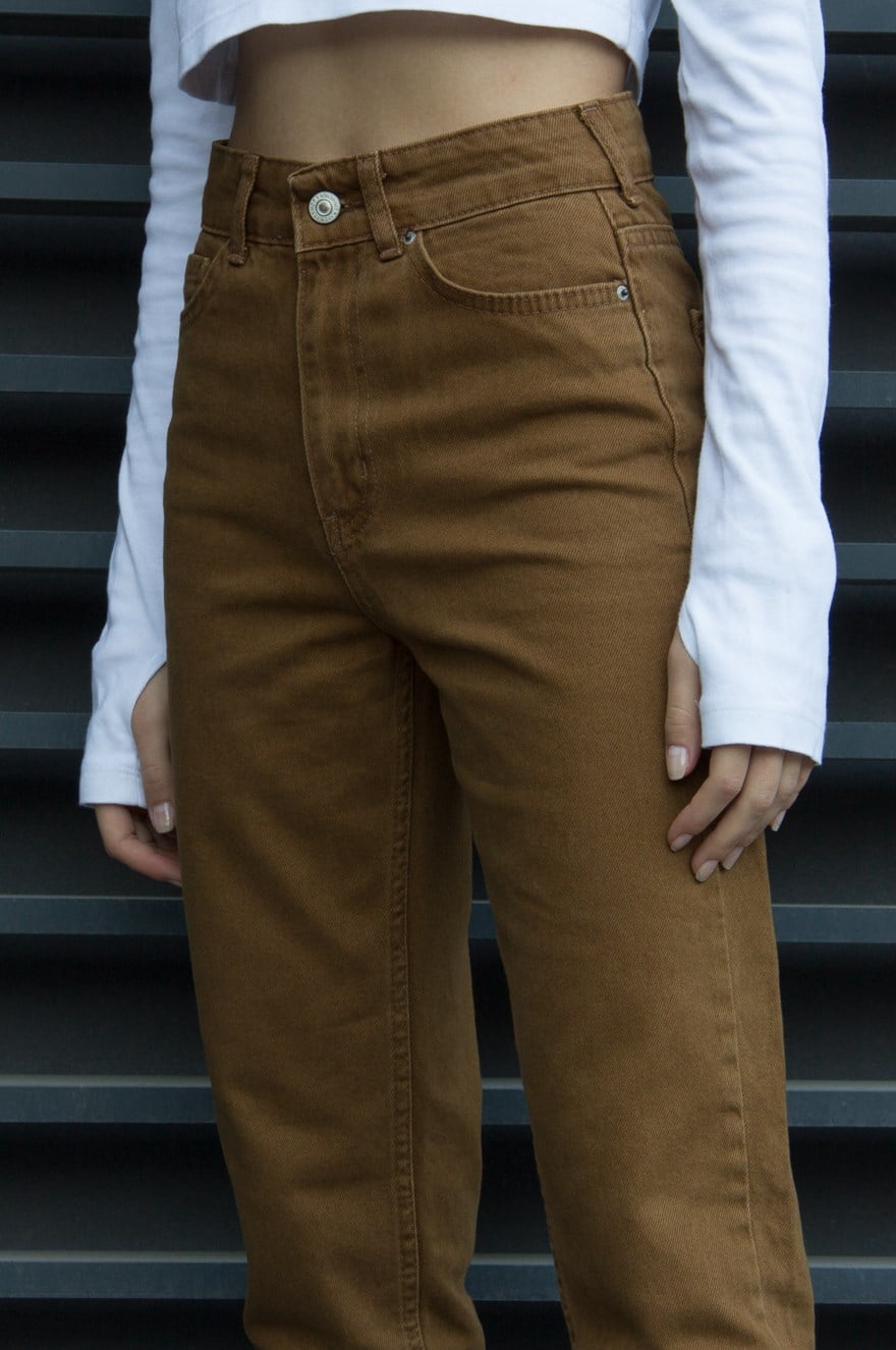 Mom Jean - Taba - Dominatrend