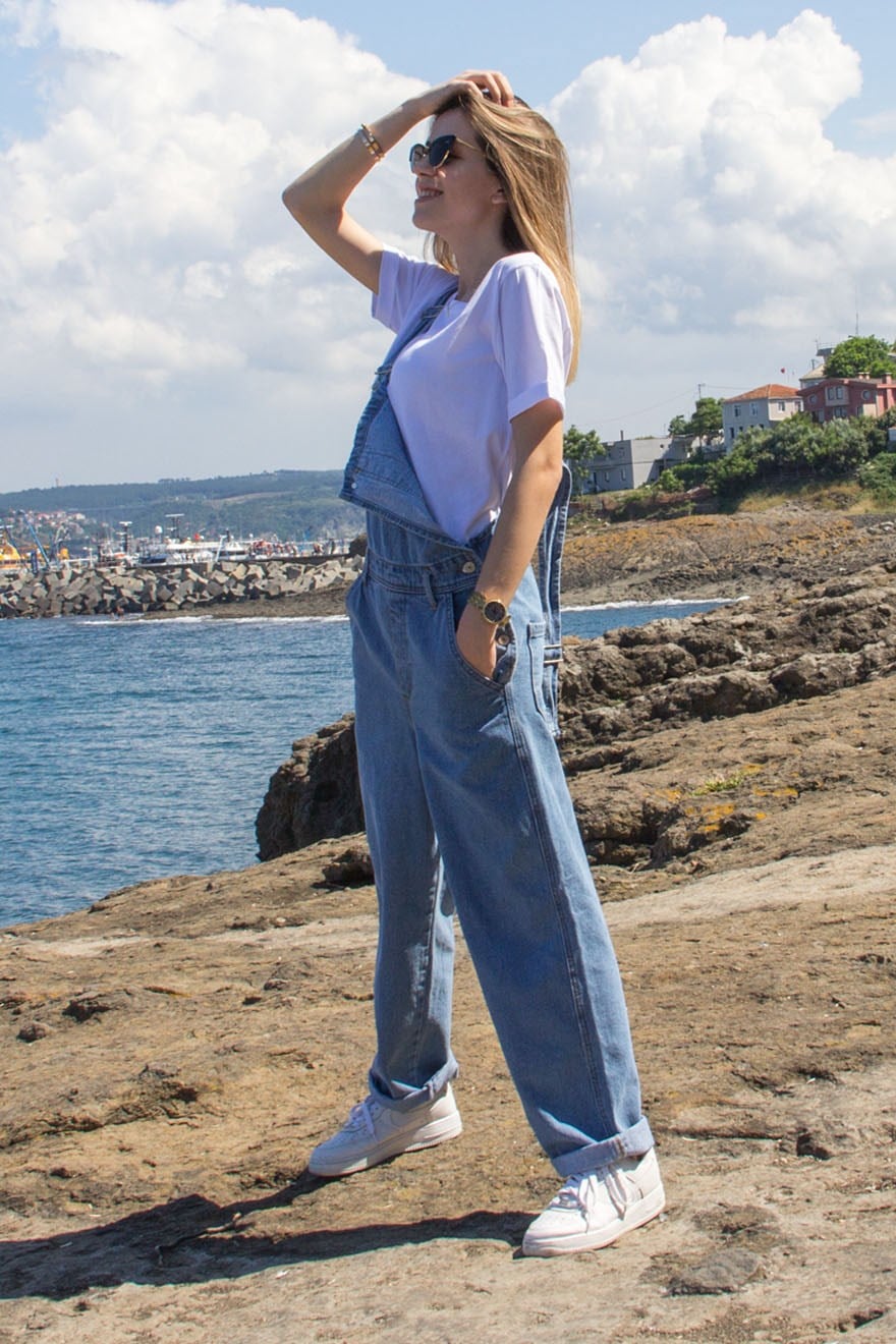 Mom Jean Tulum - Mavi - Dominatrend