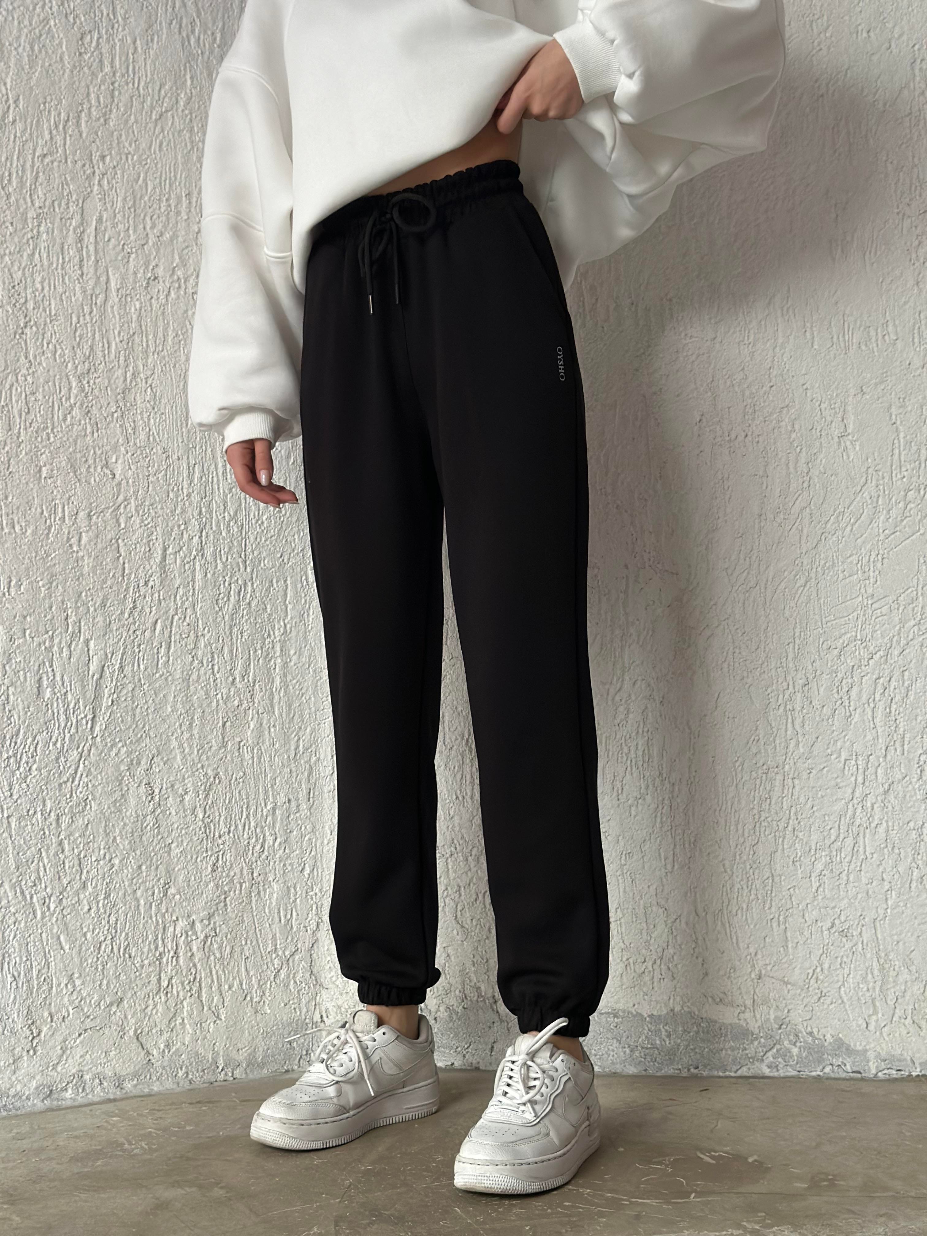 Oysho Jogger Eşofman Altı - Siyah - Dominatrend