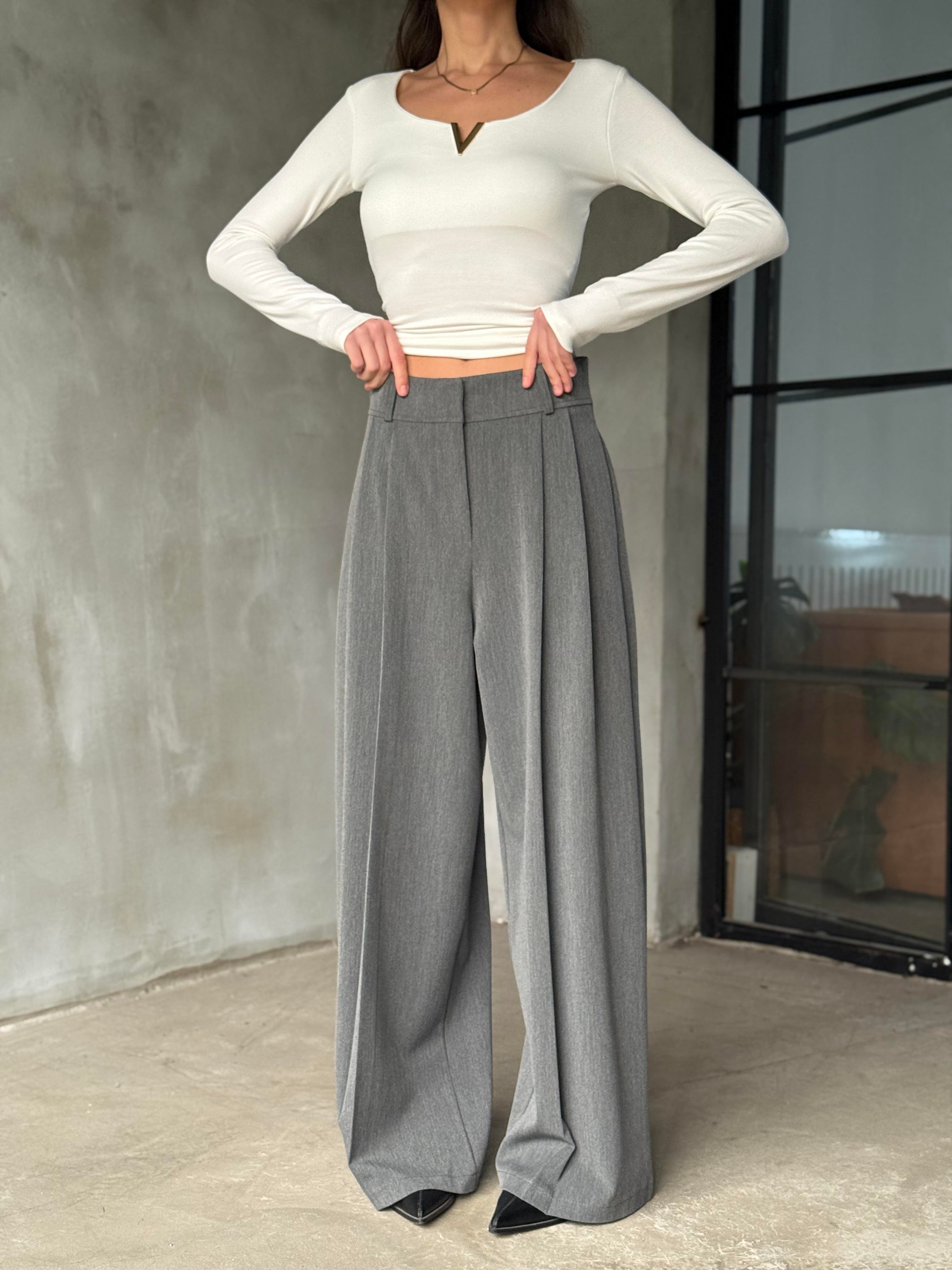 Premium Deep Palazzo Gri - Dominatrend