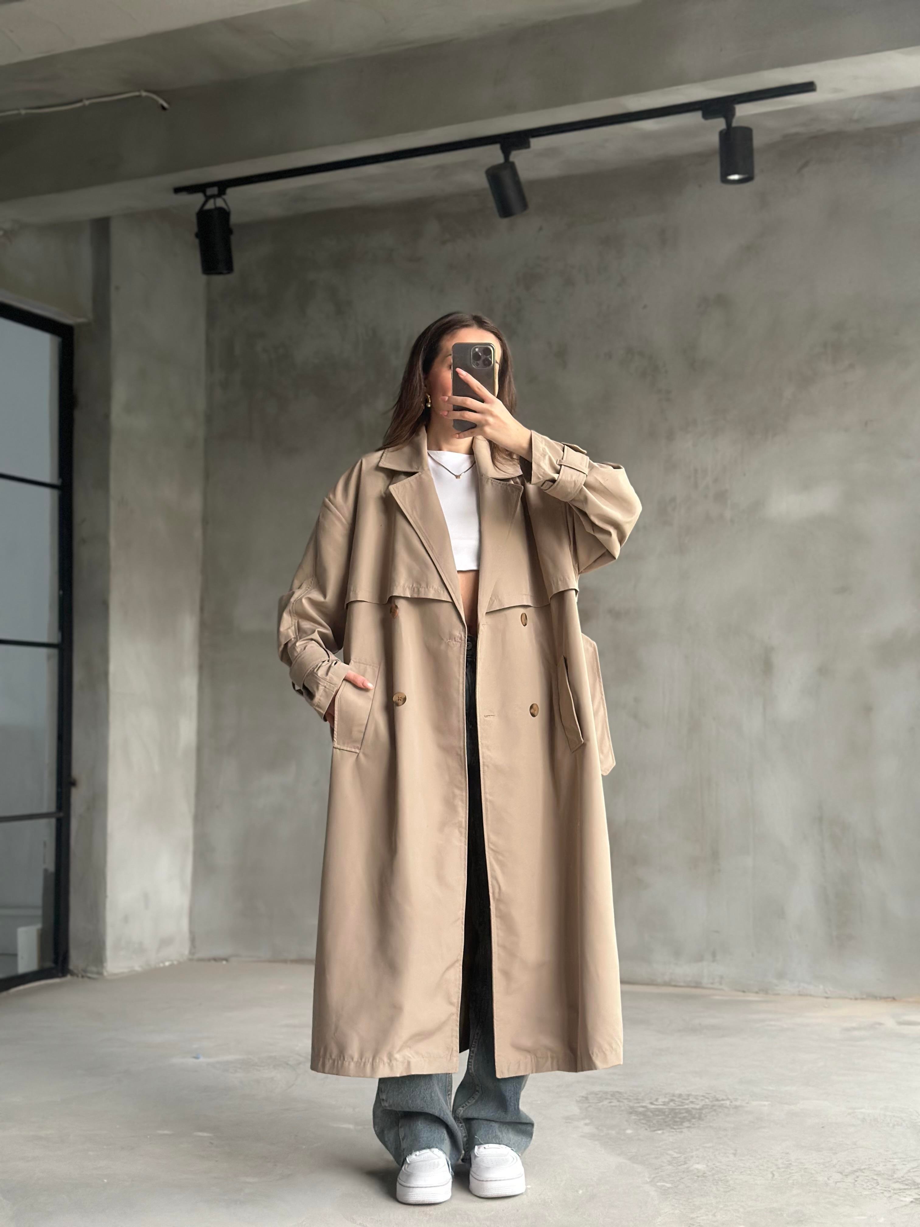 Premium Oversize Trençkot - Dominatrend
