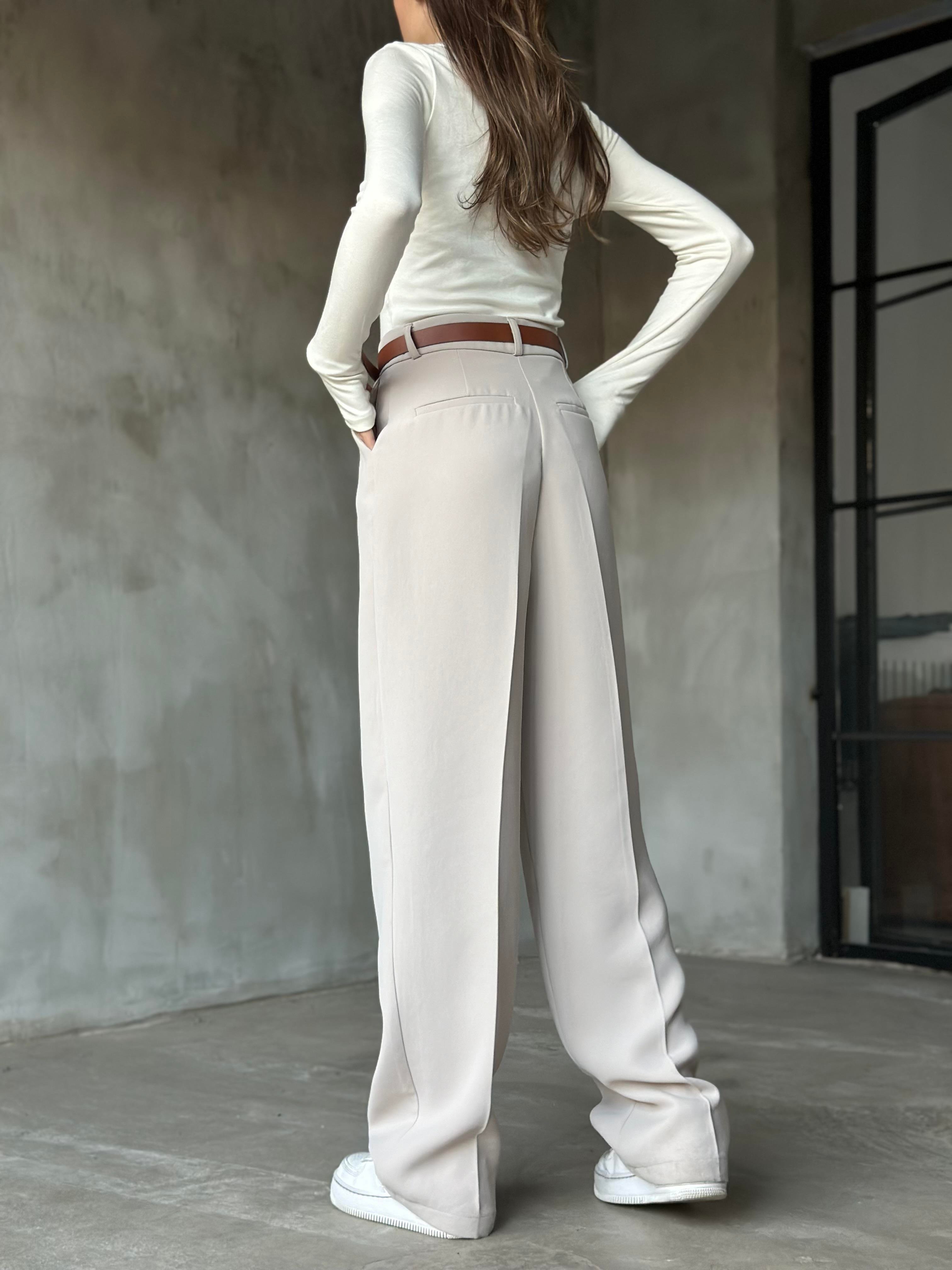 Premium Pensli Palazzo - Taş - Dominatrend