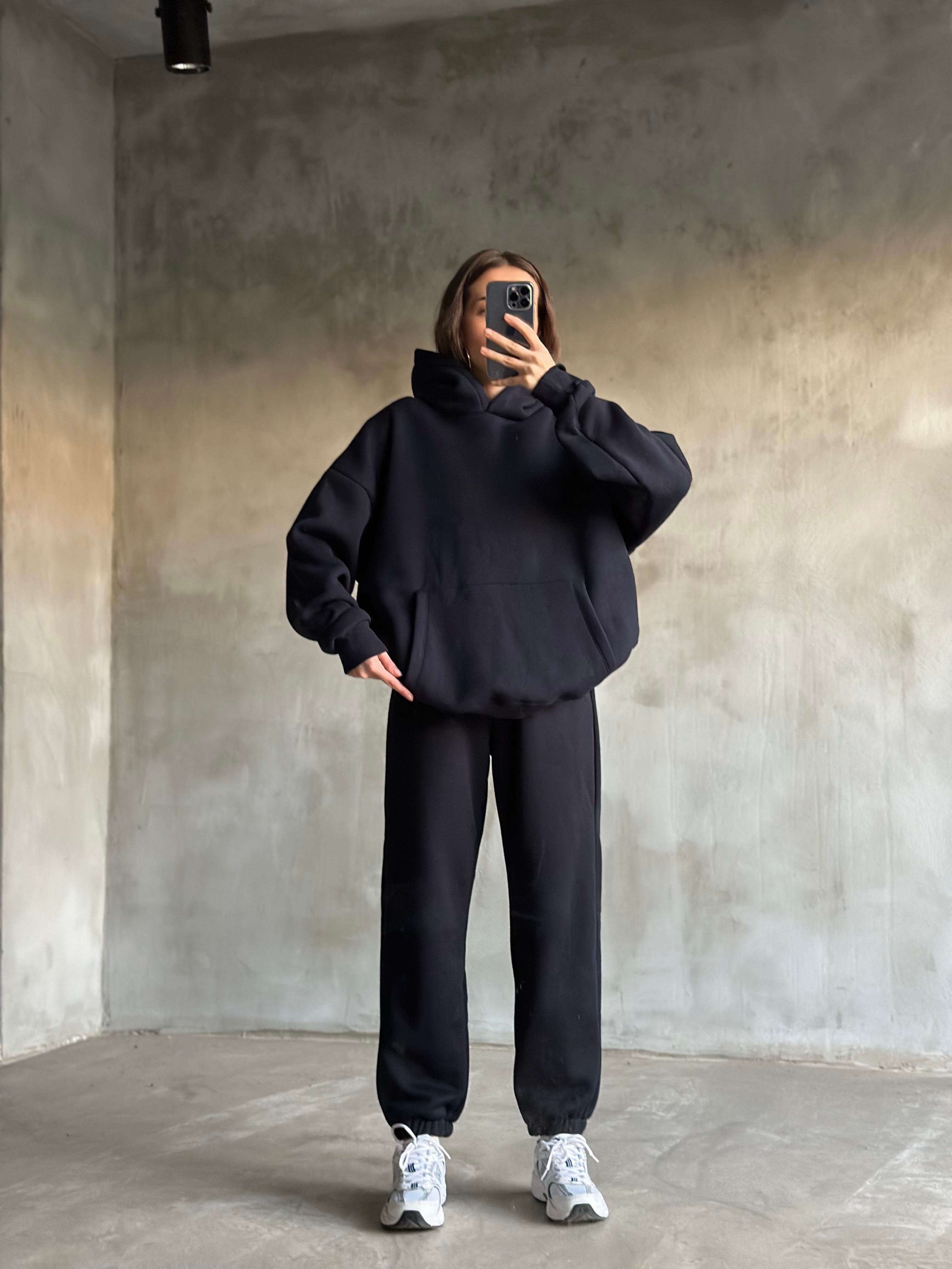 Rope Unisex Oversize Takım - Lacivert - Dominatrend