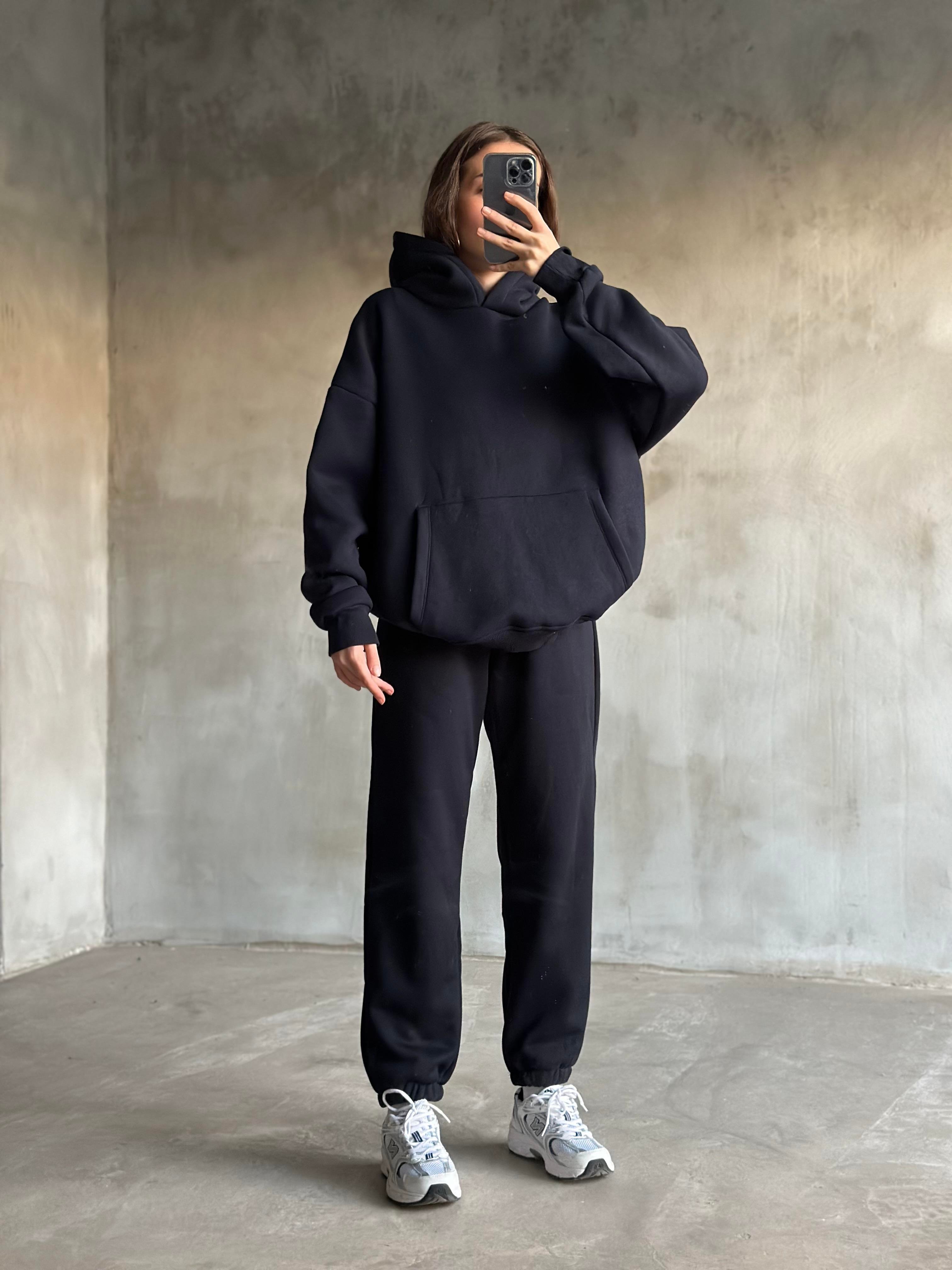 Rope Unisex Oversize Takım - Lacivert - Dominatrend