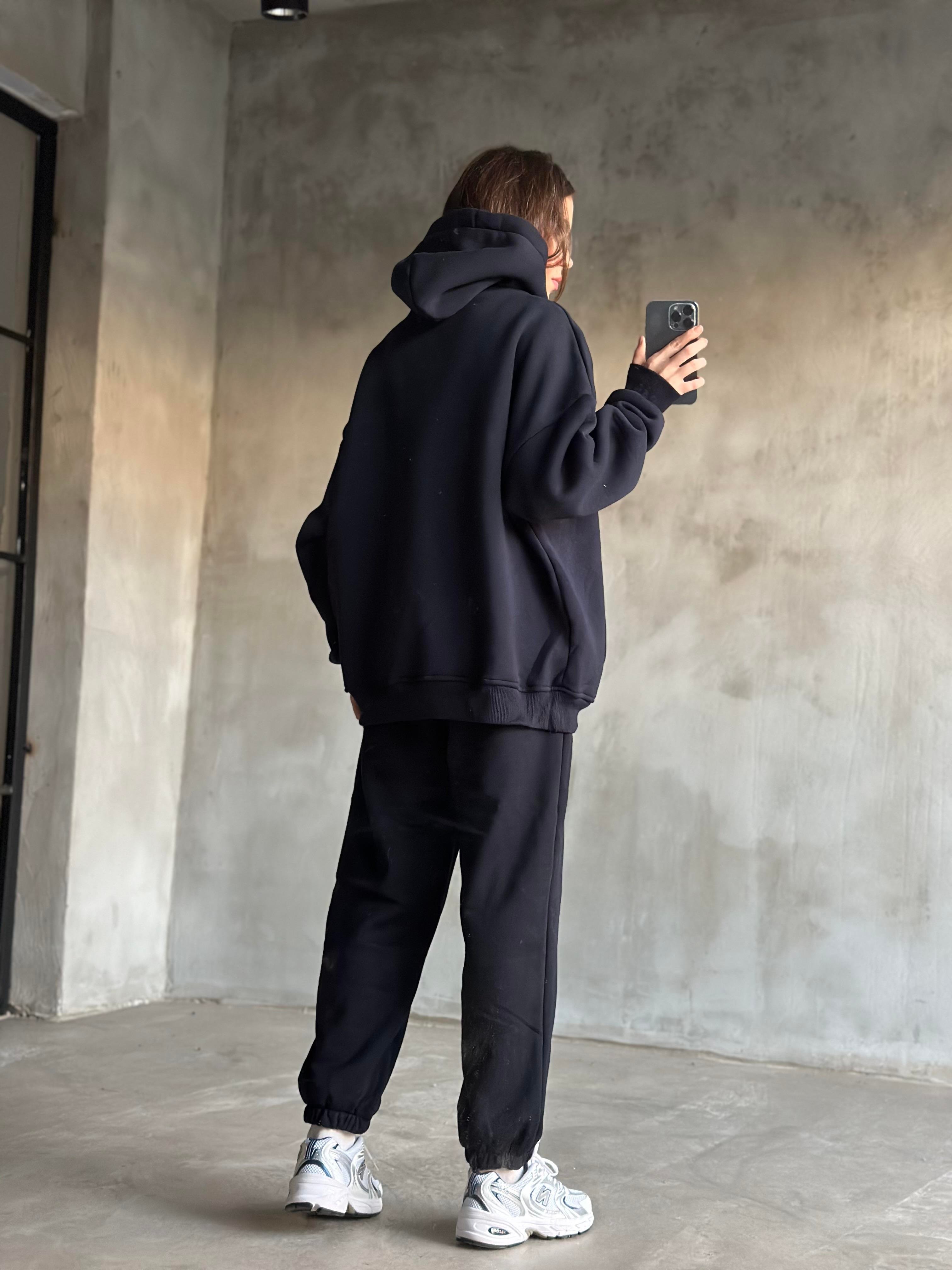 Rope Unisex Oversize Takım - Lacivert - Dominatrend
