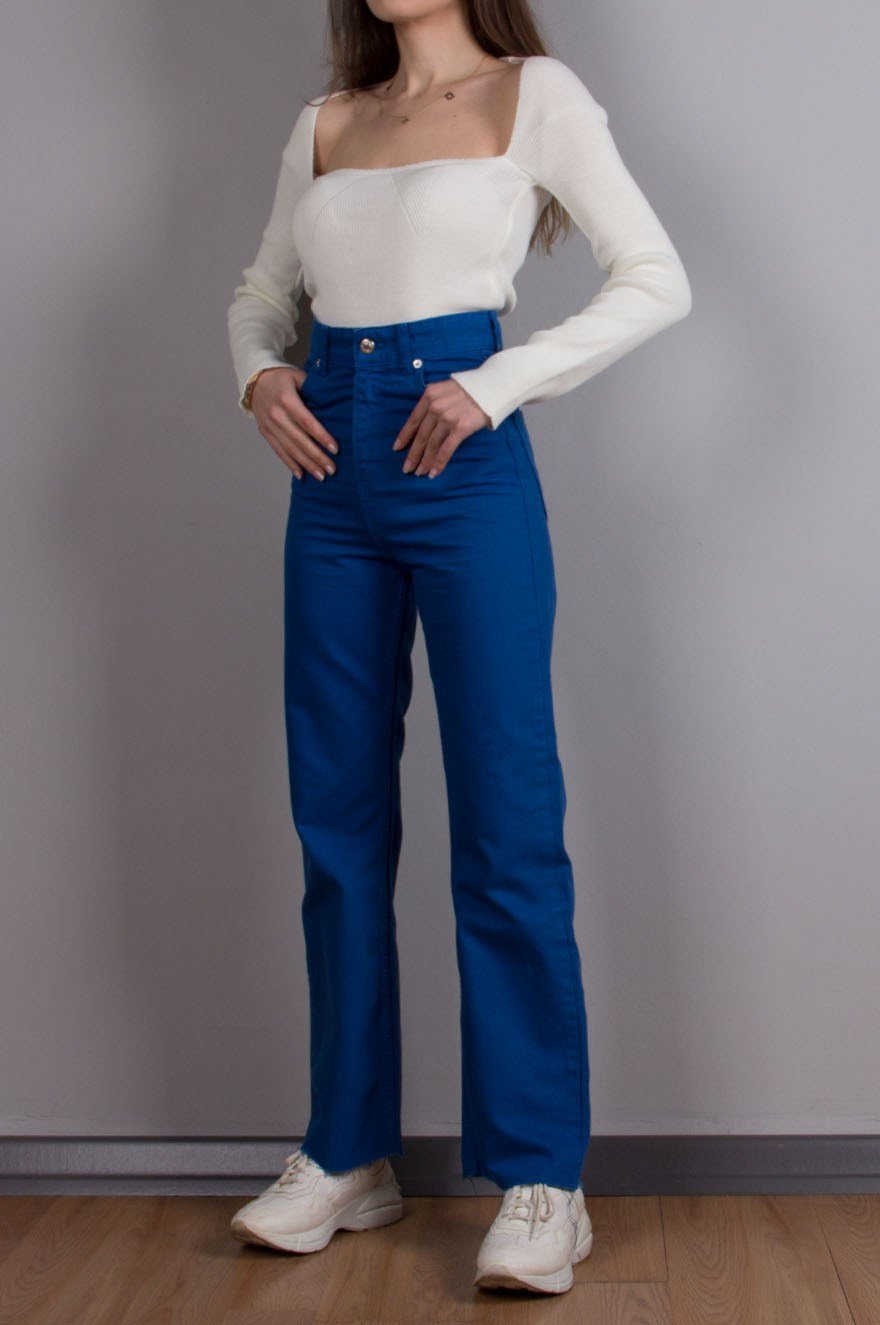 Saks Düz Fit Jean - Dominatrend