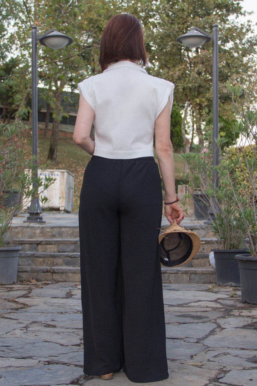 Salaş Pantolon - Siyah - Dominatrend
