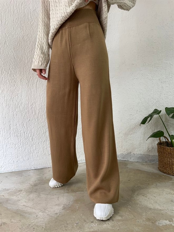 Triko Pantolon - Camel - Dominatrend