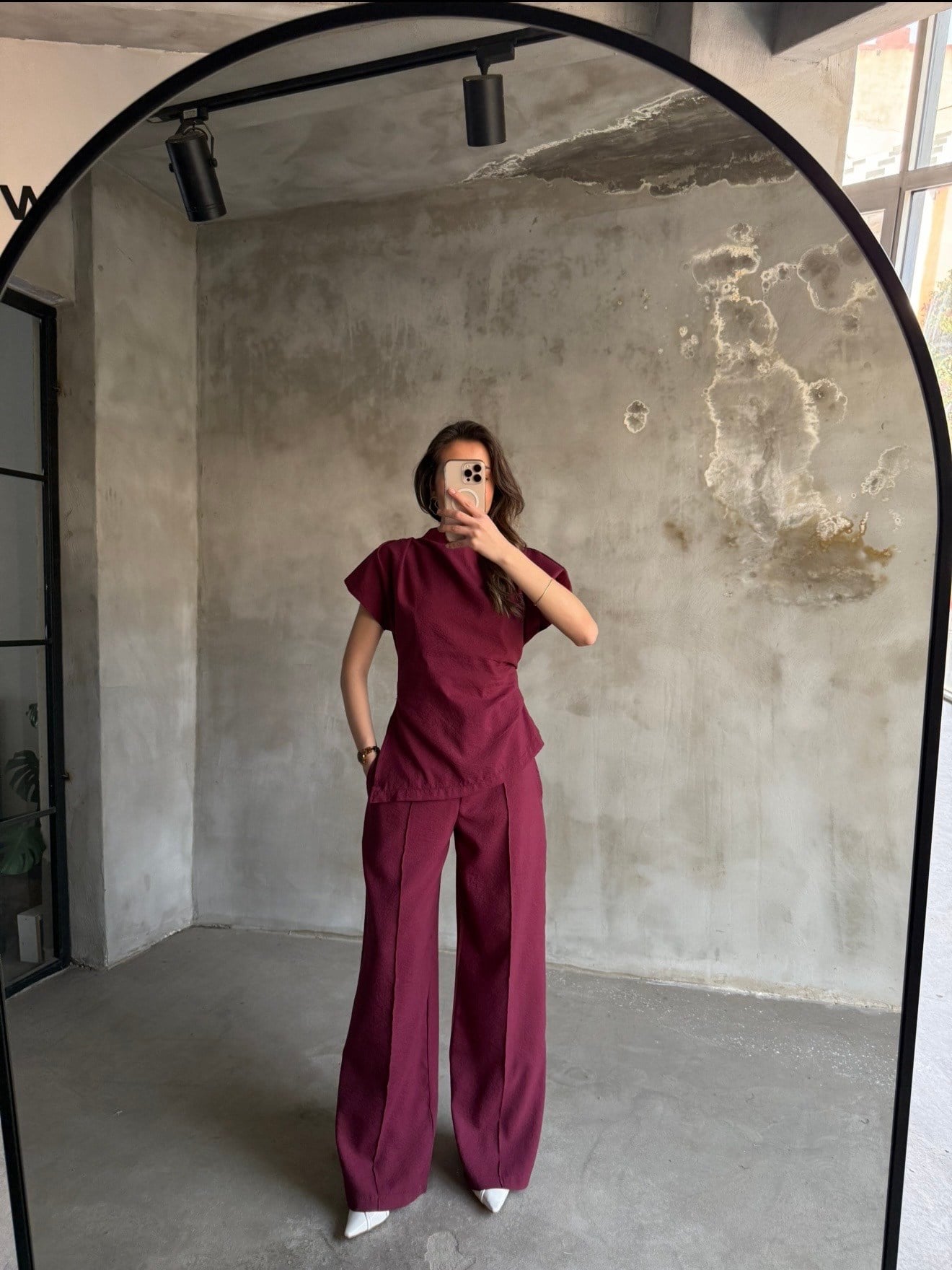 Vatkalı Asimetrik Takım - Mürdüm - Dominatrend