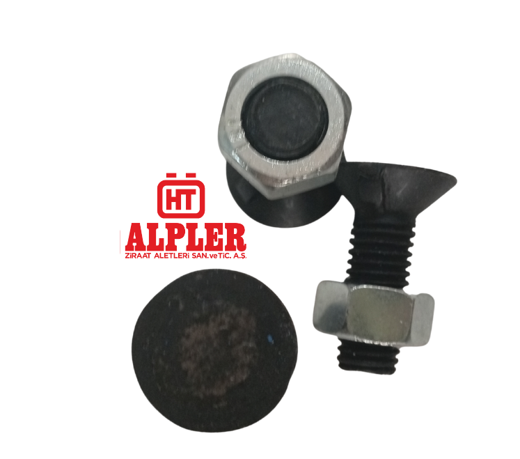 ALPLER - M12 BIÇAK CİVATASI - ÇİFT TIRNAKLI - 3 ADET 