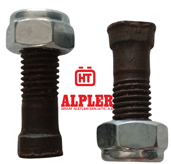 ALPLER - M14 KARE BAŞLI CİVATA(BIÇAK AŞINMA CİVATASI - 2 ADET)