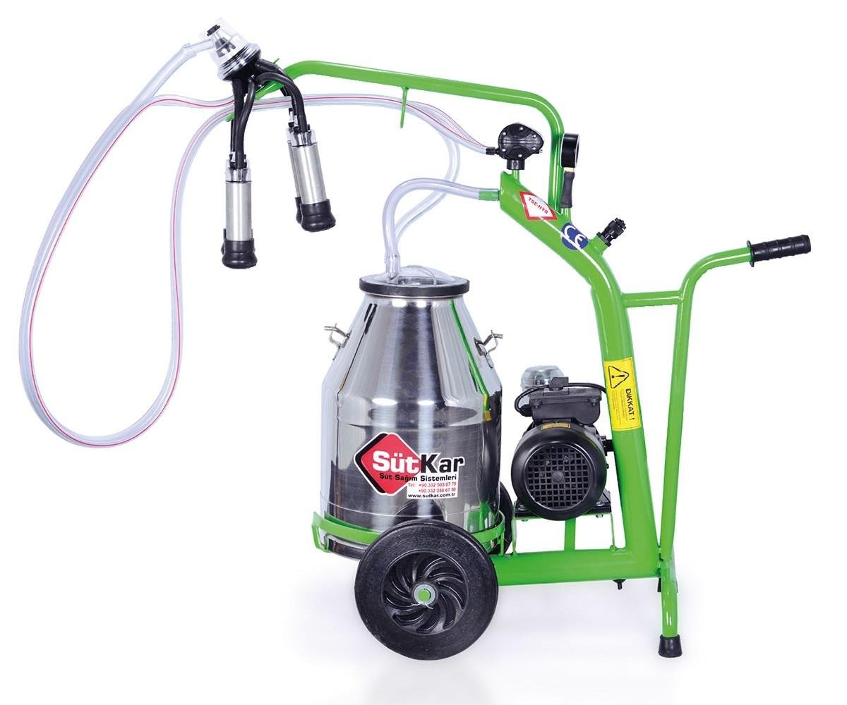 MOBİL TEKLİ KROM GÜĞÜMLÜ SÜT SAĞIM MAKİNASIMOBİL TEKLİ KROM GÜĞÜMLÜ SÜT SAĞIM MAKİNASI