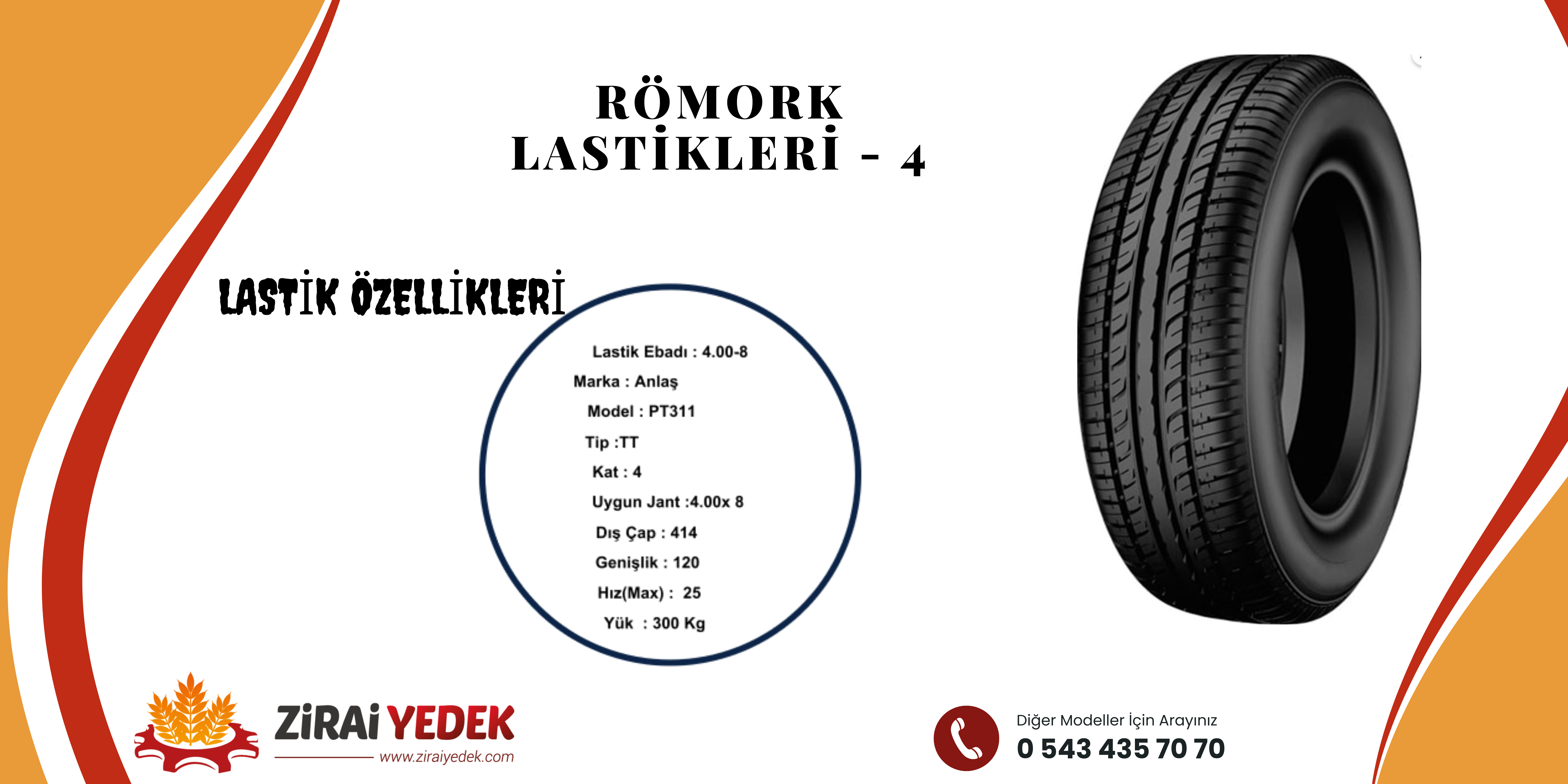 RÖMORK LASTİĞİ 4.00/8 DÜZ 4 KAT ANLAŞRÖMORK LASTİĞİ 4.00/8 DÜZ 4 KAT ANLAŞ
