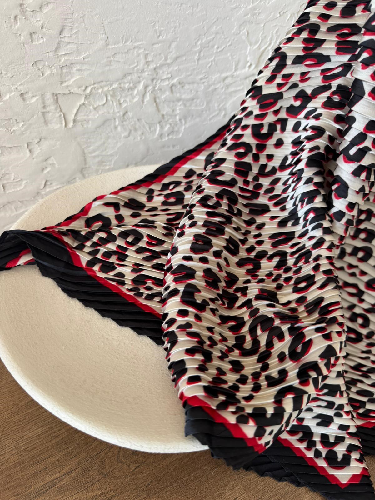 60*60 Pliseli Saten Fular