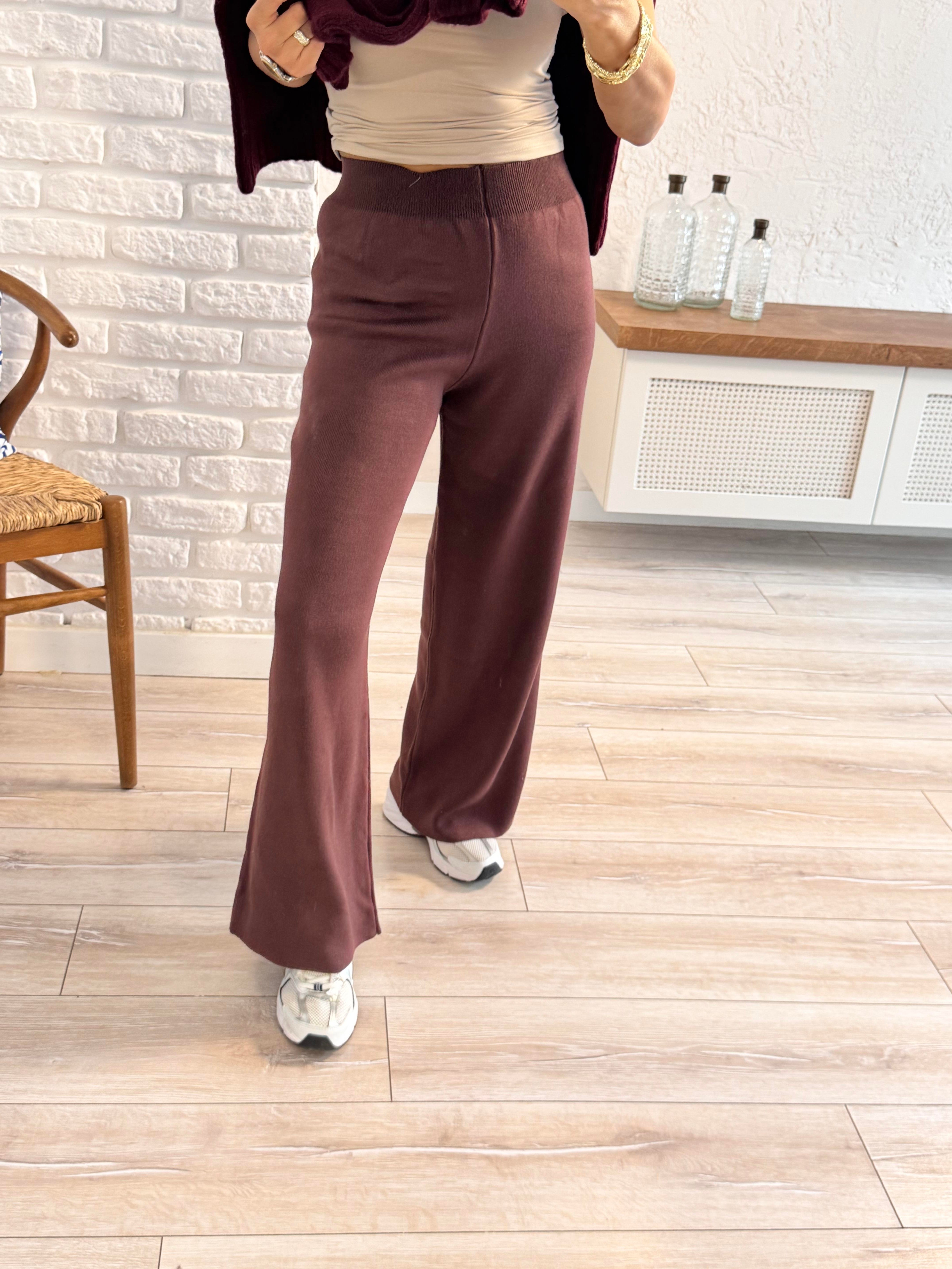 Triko Pantolon Mürdüm 