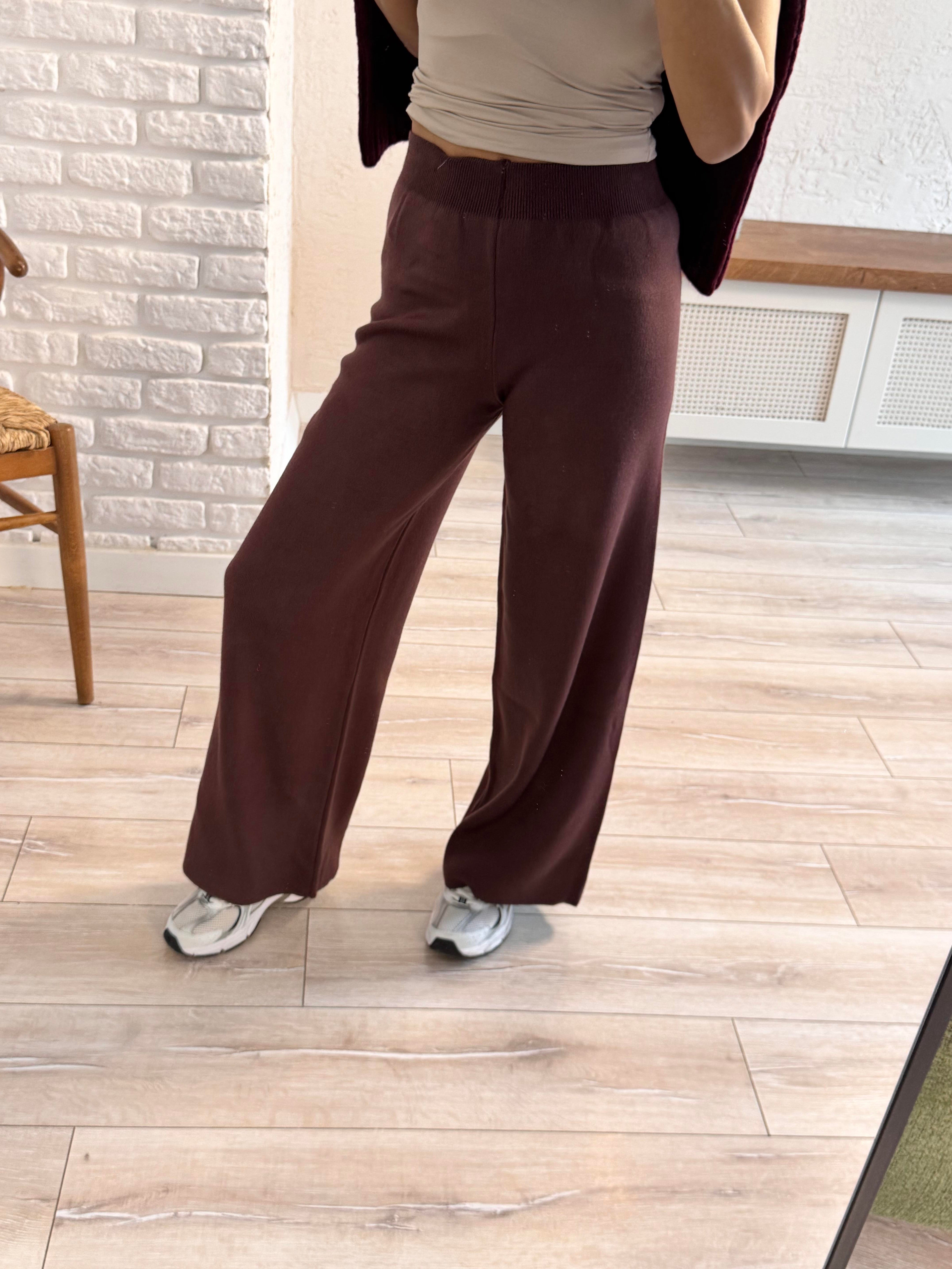 Triko Pantolon Mürdüm 