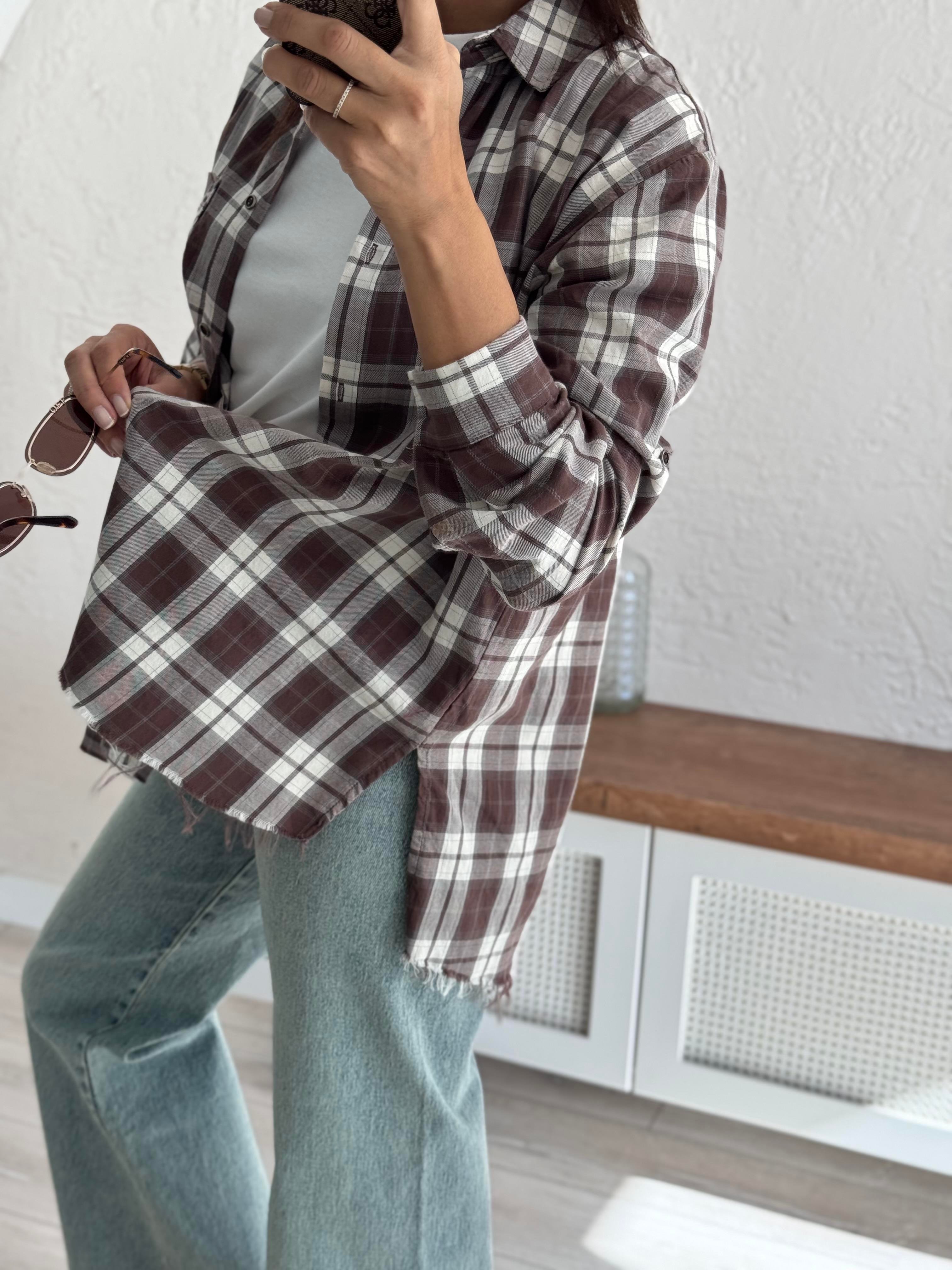 Vizon Ekoseli Gömlek