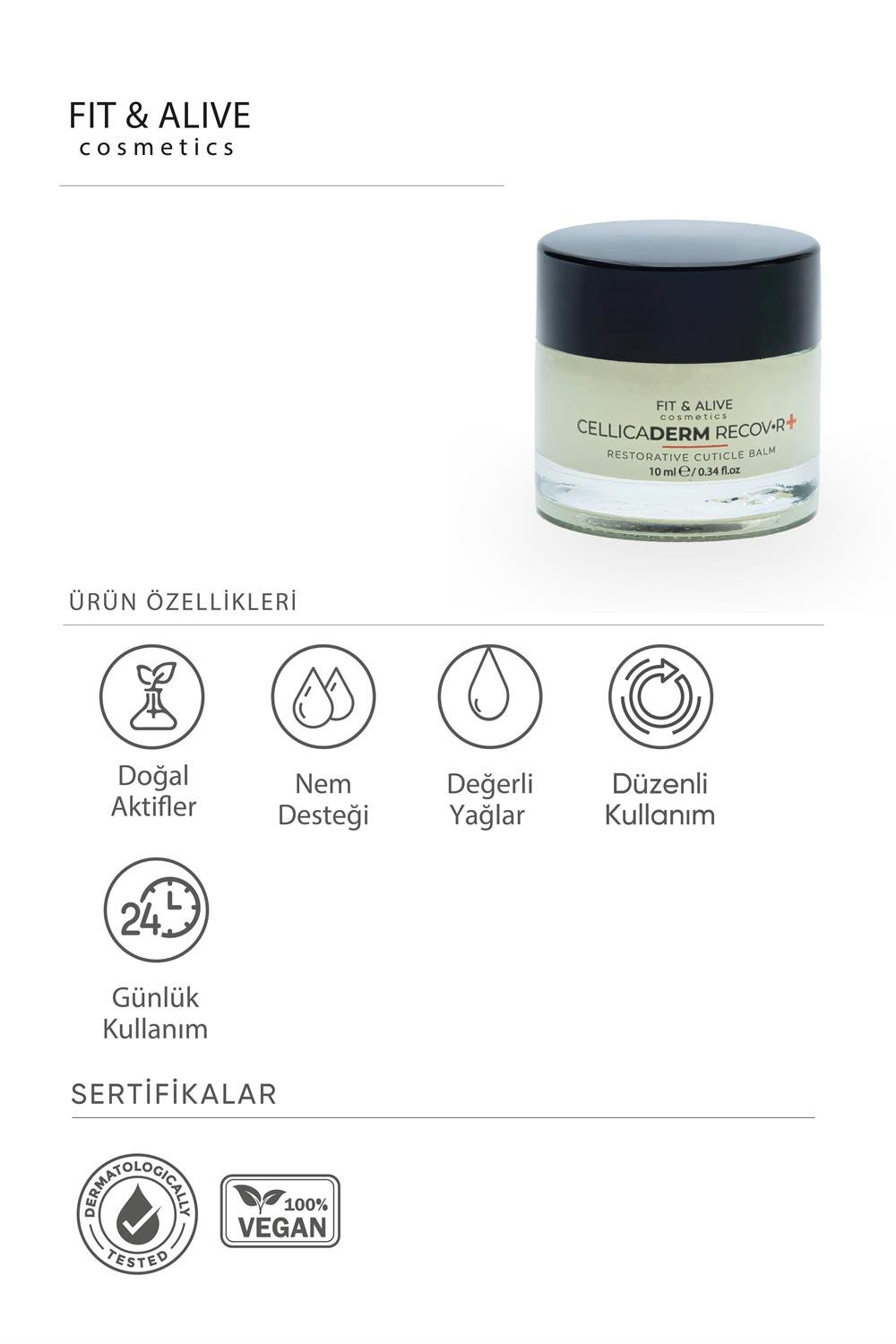 Fitalive Cellicaderm Tırnak Balmı
