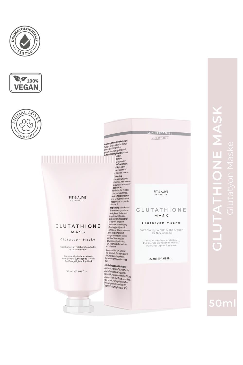Fitalive Glutatyon Maske