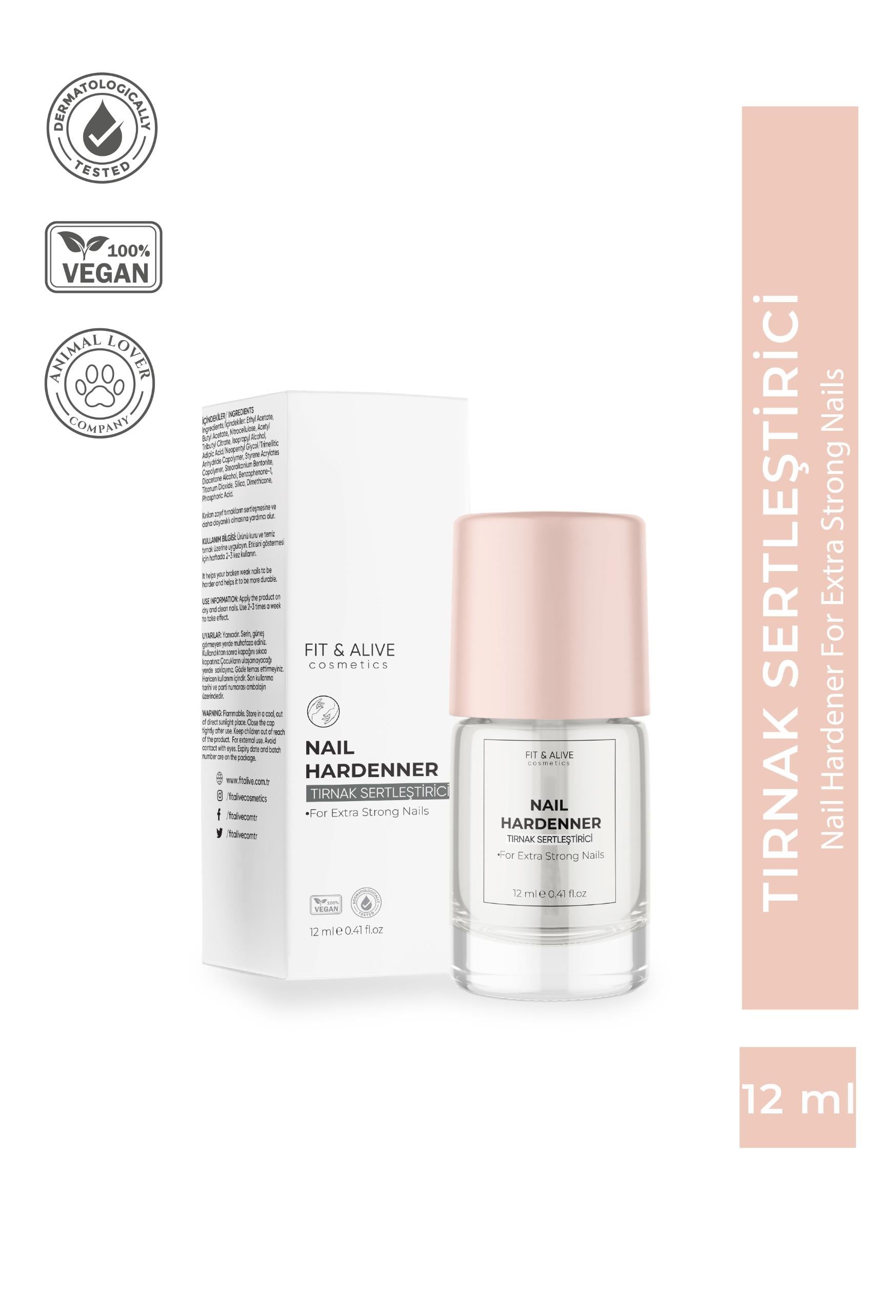 Fitalive Nail Hardener Tırnak Sertleştirici - Opak