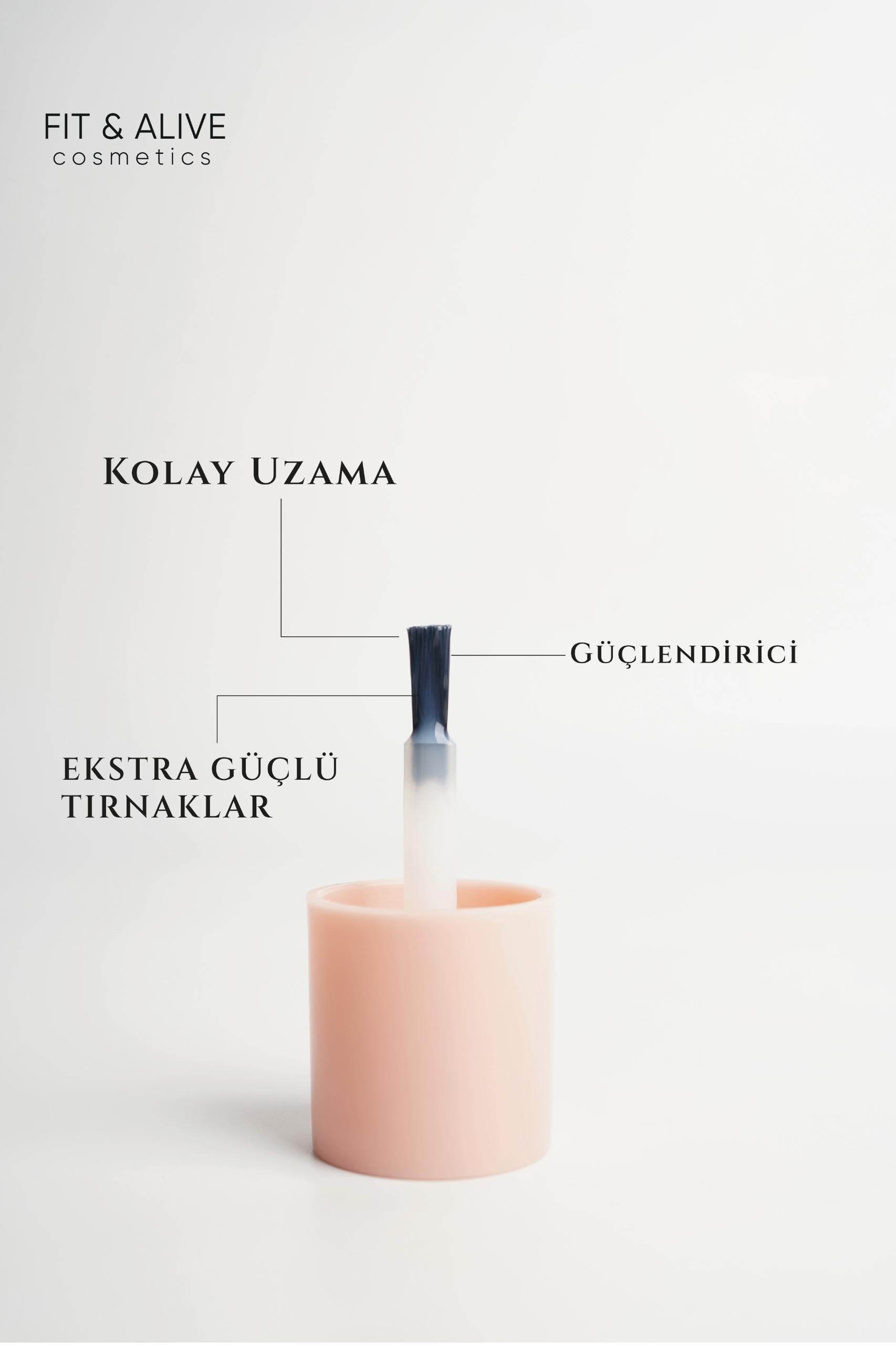 Fitalive Nail Hardener Tırnak Sertleştirici - Opak