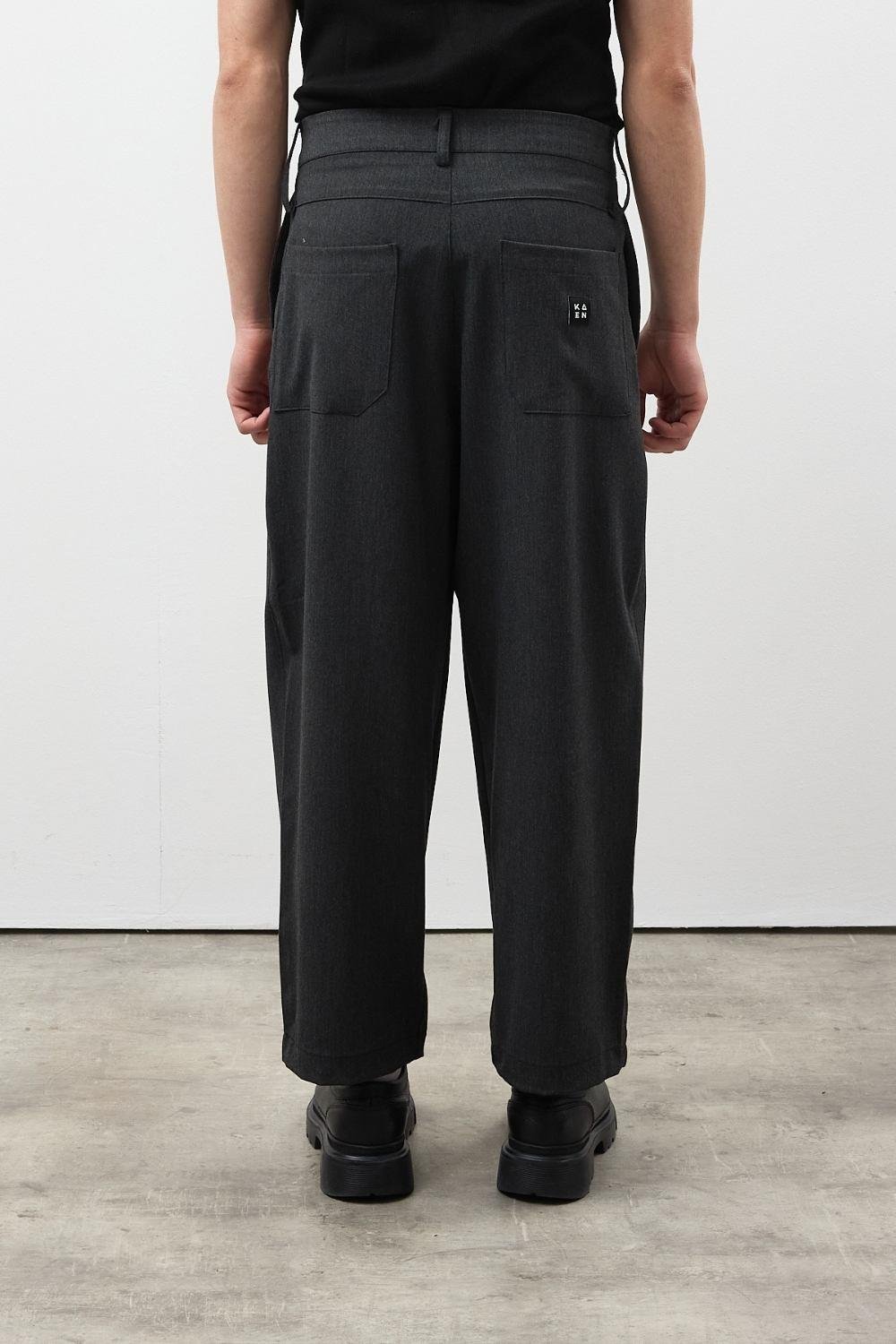 Antrasit Premium Pileli Kumaş Pantolon