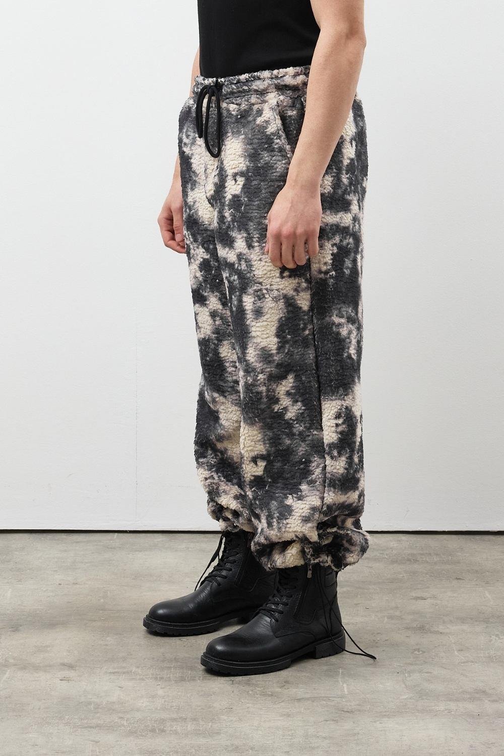 Ayarlanabilir Paça Desenli Baggy Eşofman Alt 002