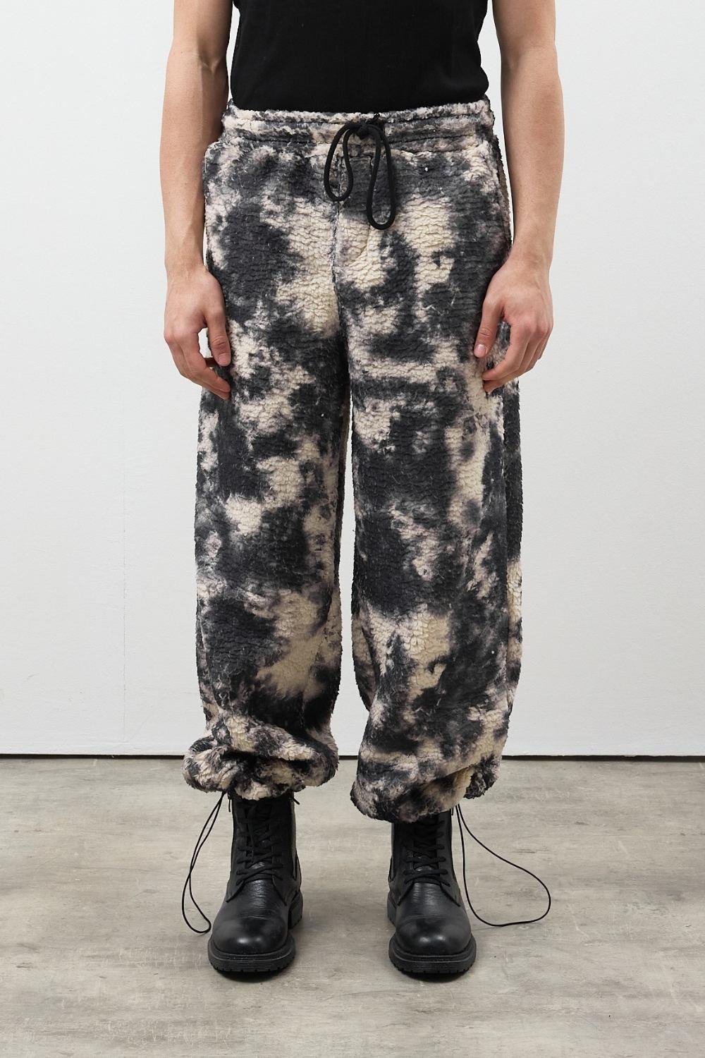 Ayarlanabilir Paça Desenli Baggy Eşofman Alt 002