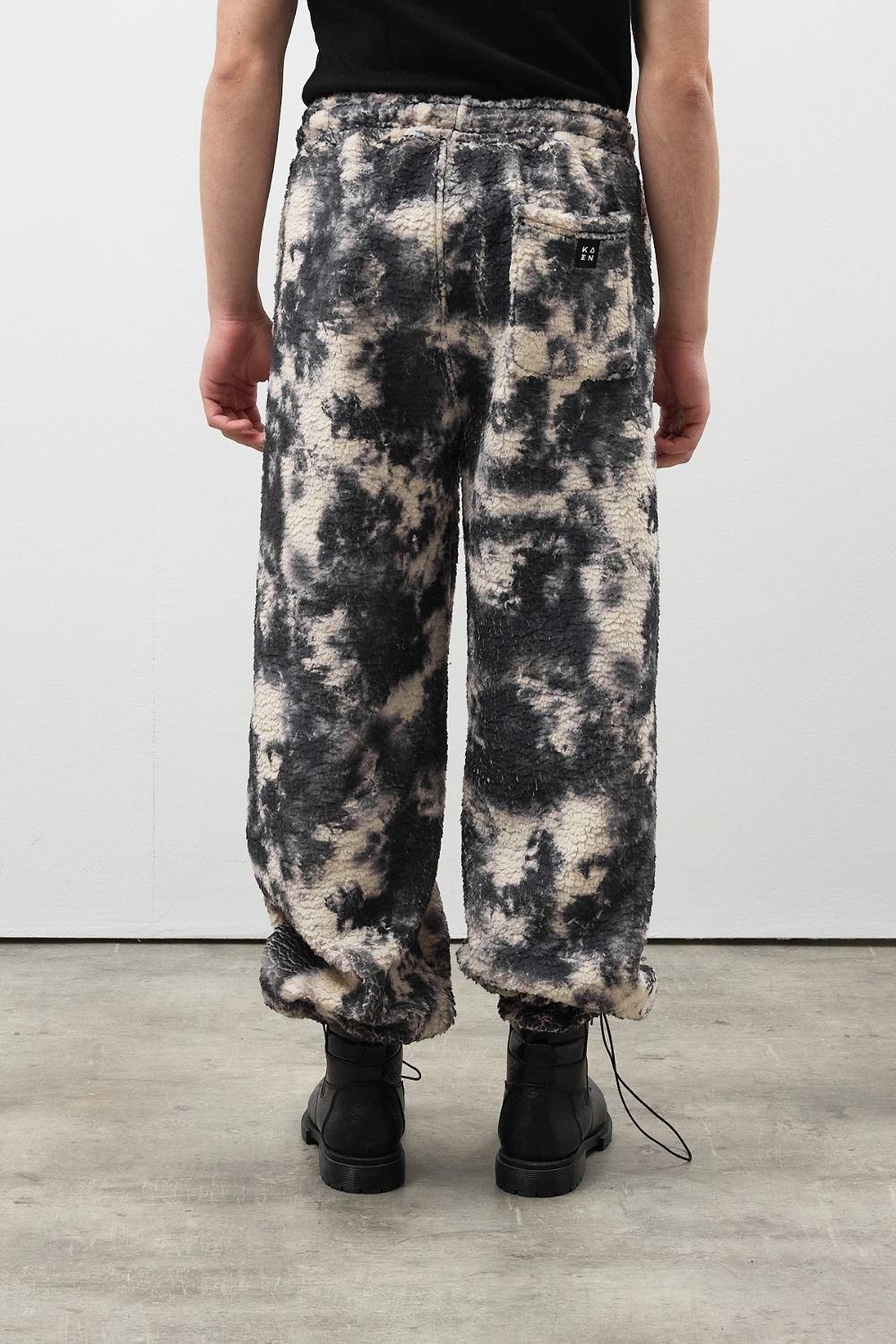 Ayarlanabilir Paça Desenli Baggy Eşofman Alt 002