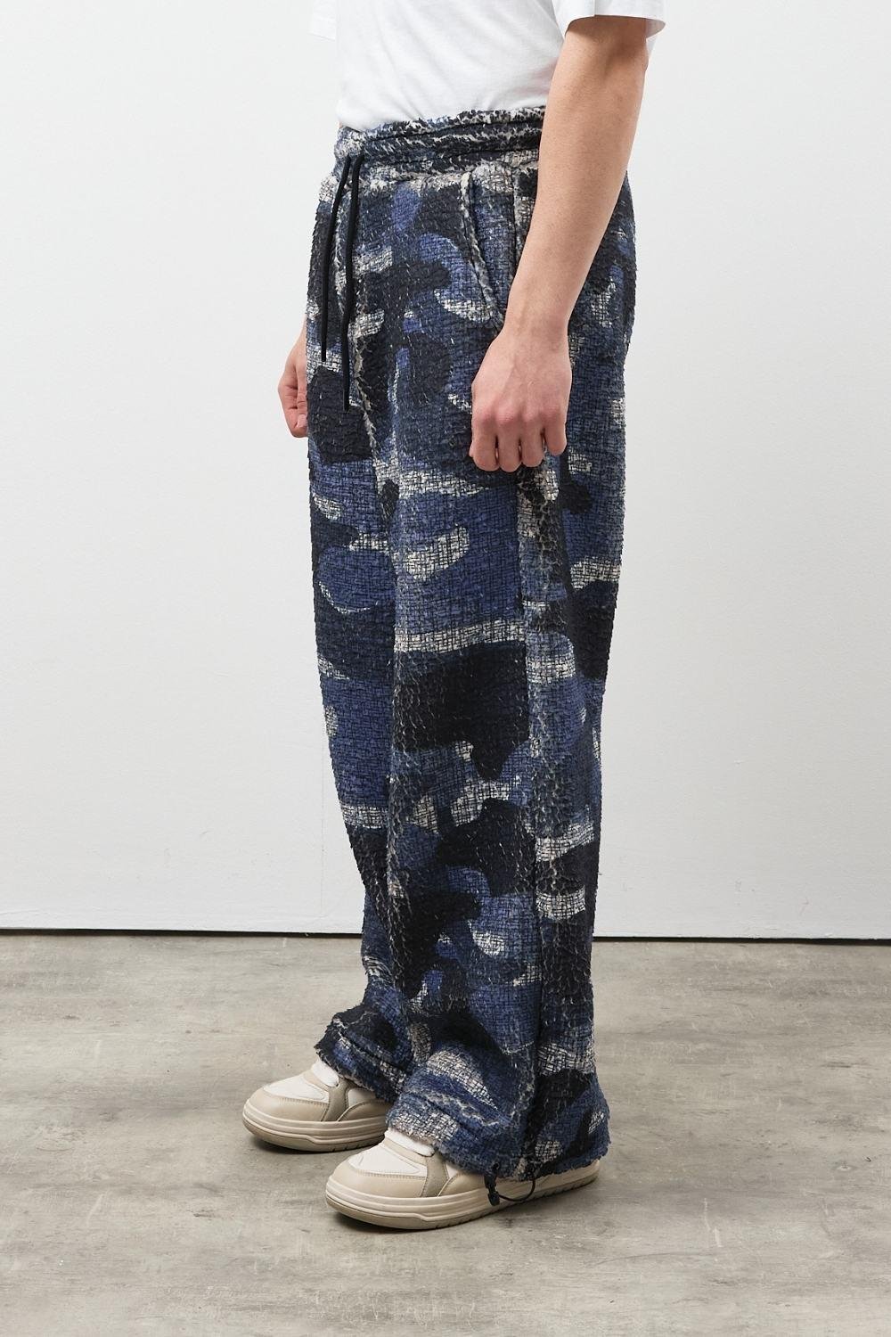 Ayarlanabilir Paça Desenli Baggy Eşofman Alt 001