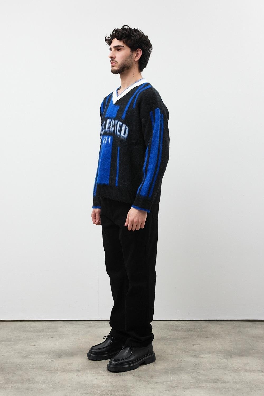 Baggy Siyah Kot Pantolon