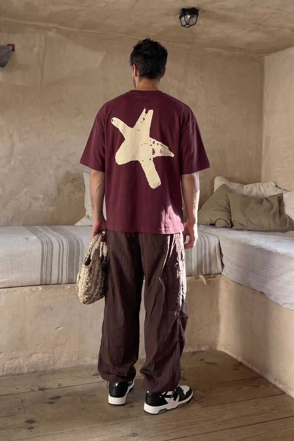 Boxy Star Bordo Premium T-Shirt