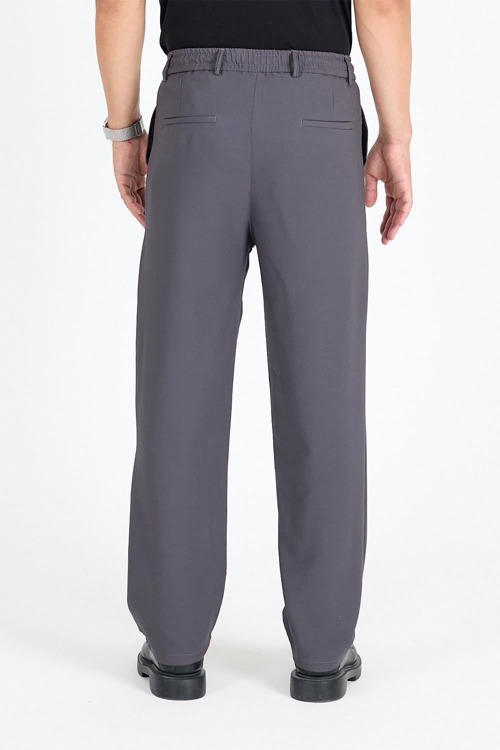 Erkek Antrasit Baggy Pantolon