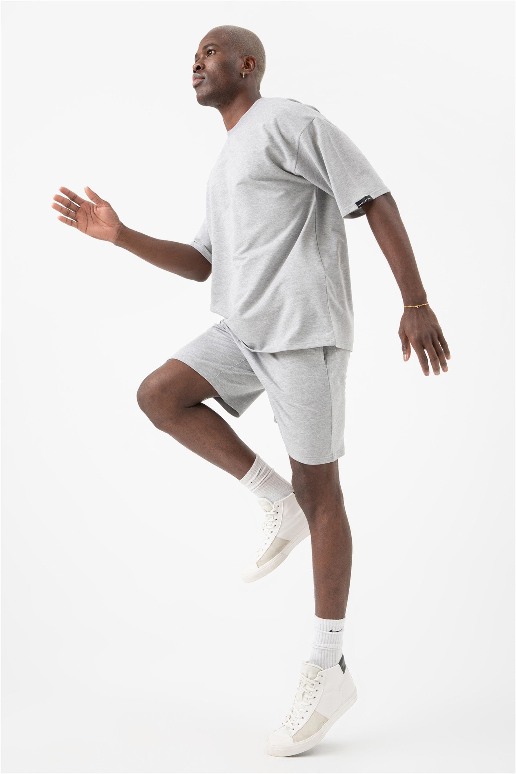 Erkek Base Gri Şort