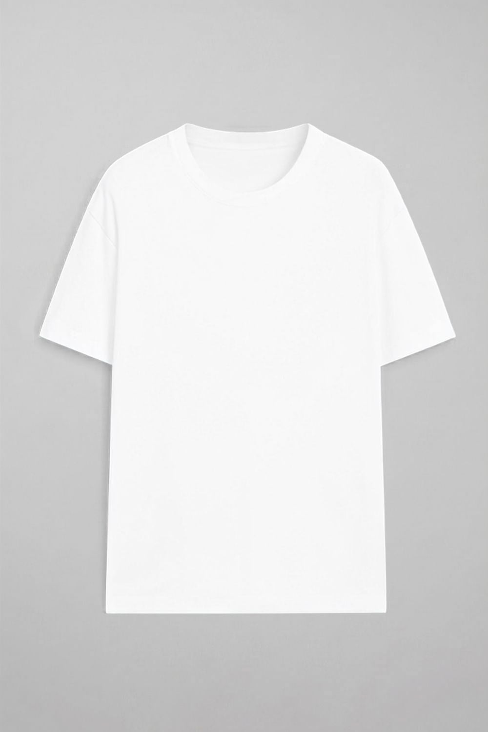 Erkek Basic Beyaz T-Shirt